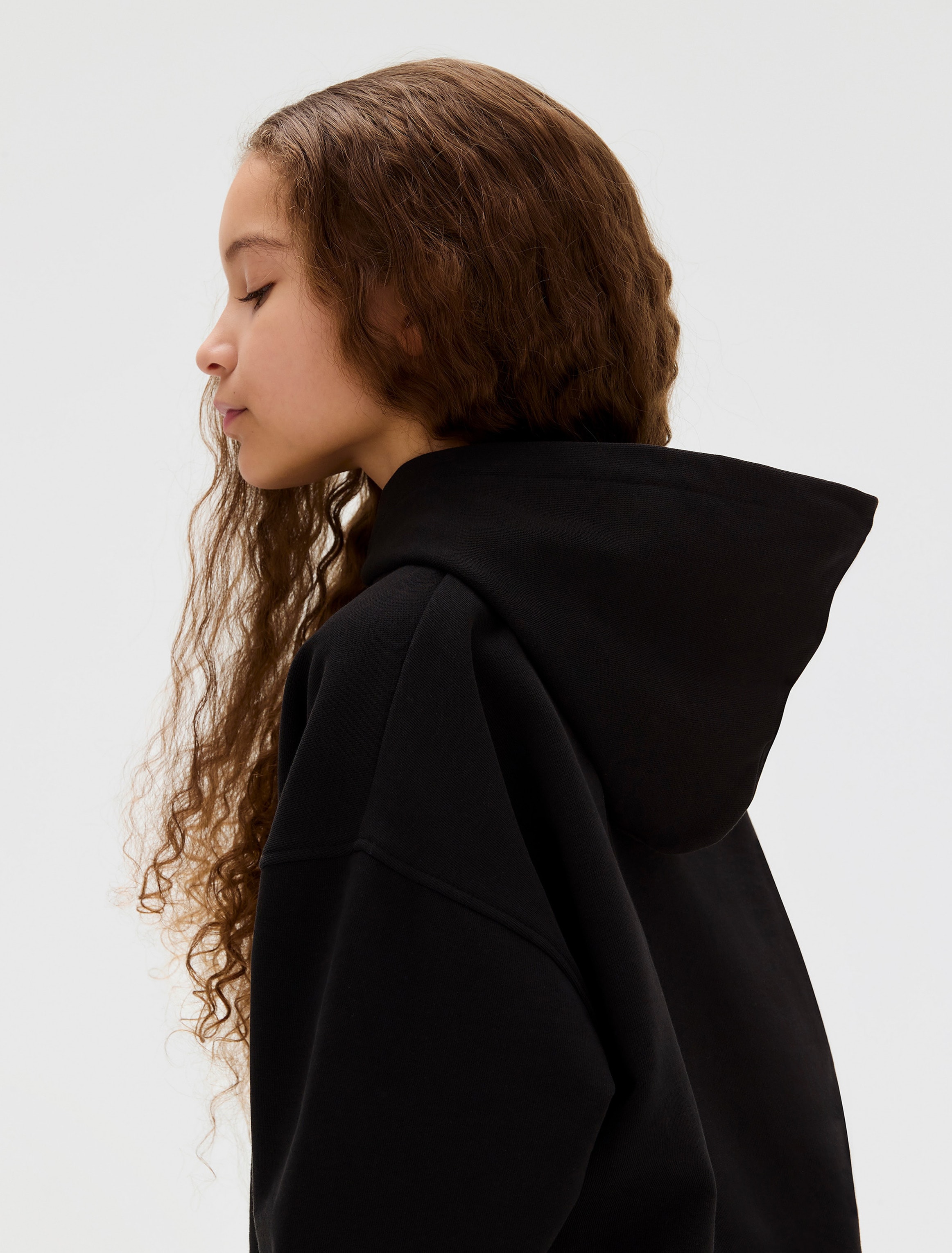 Calvin Klein Jeans Kapuzensweatshirt »PEARL SIGNATURE TERRY HOODIE«, für Kinder bis 16 Jahre, mit grossem Druck
