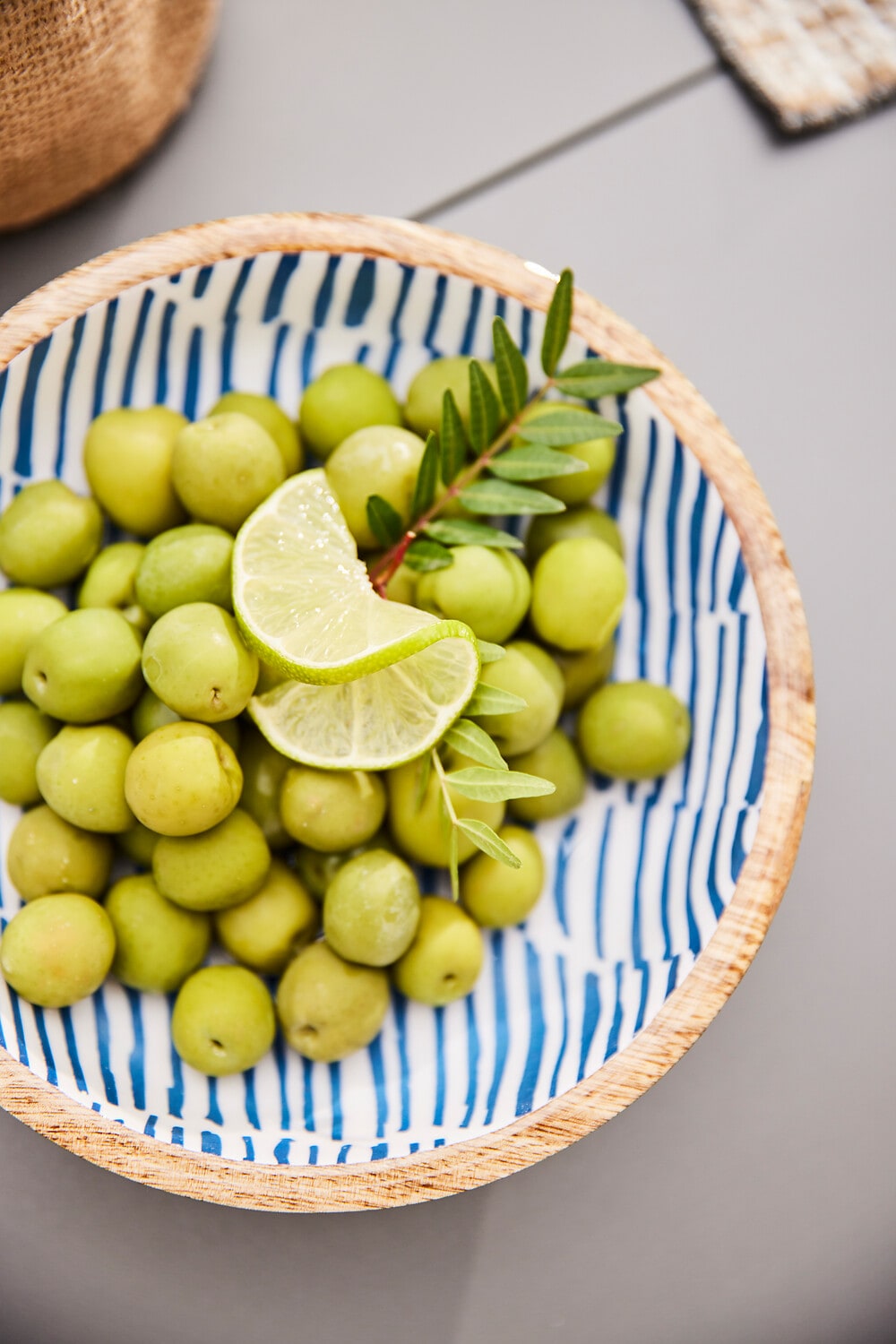 Zeller Present Schale »Mangoholz, mit Streifendekor« aus Massivholz hochwertiges natürliches Material