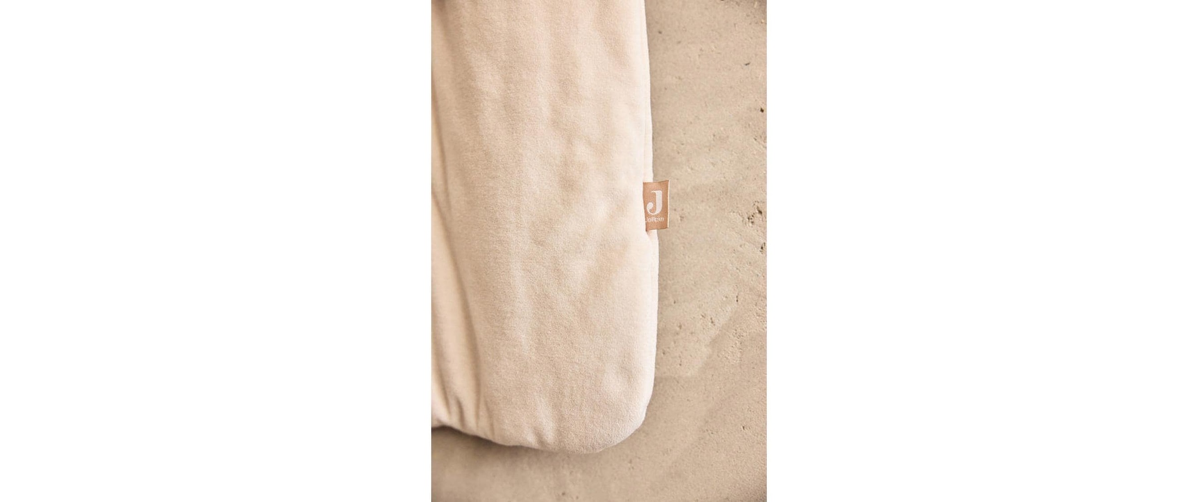 Jollein Sac de couchage pour bébé »Oatmeal 110 cm« Gefütterter Schlafsack ohne Ärmel