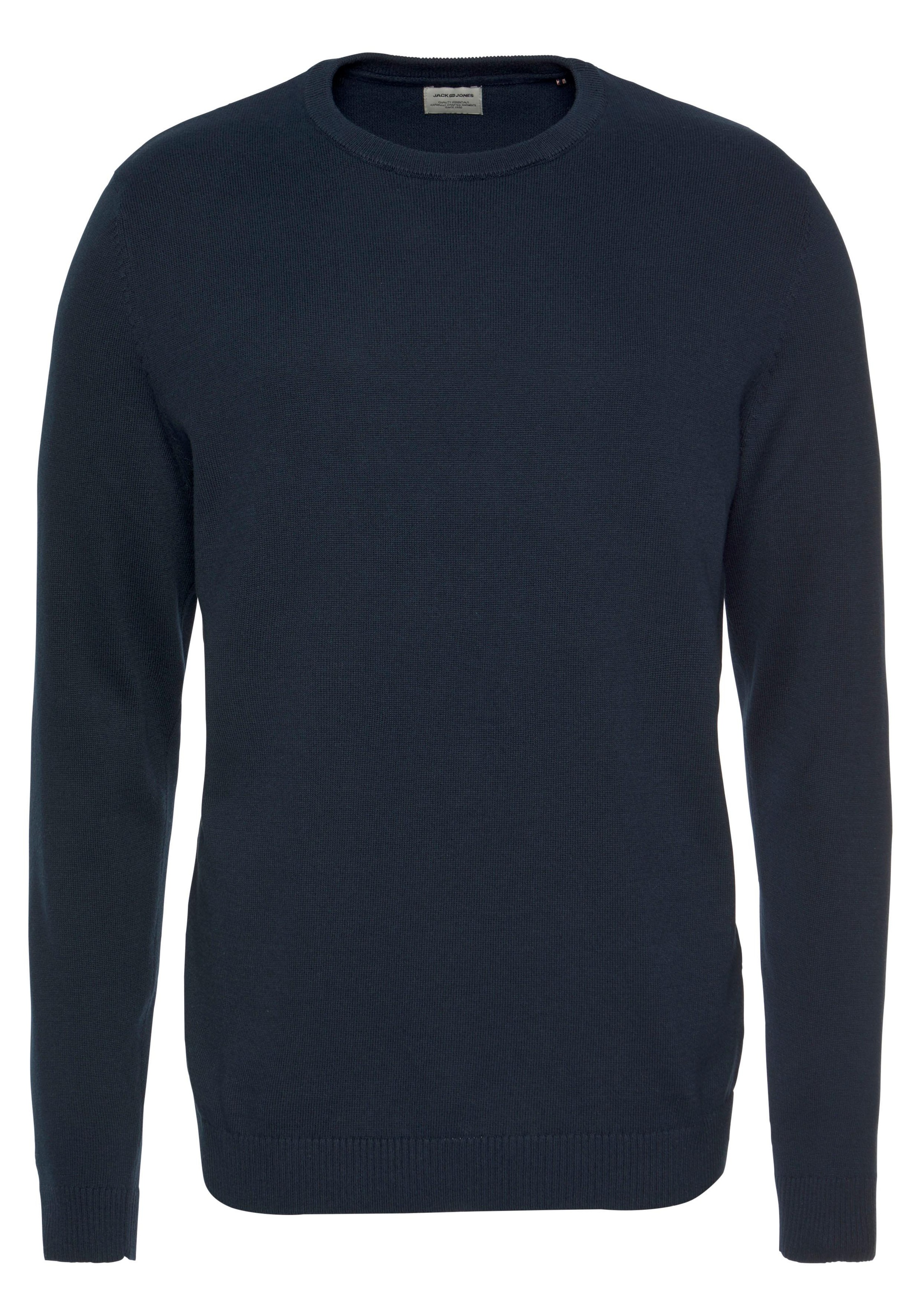 Jack & Jones Rundhalspullover »BASIC KNIT CREW NECK«