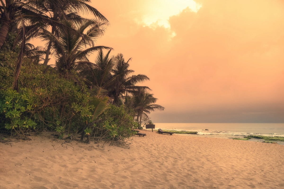 Papermoon Fototapete »Sri Lanka Tangalle Strand«
