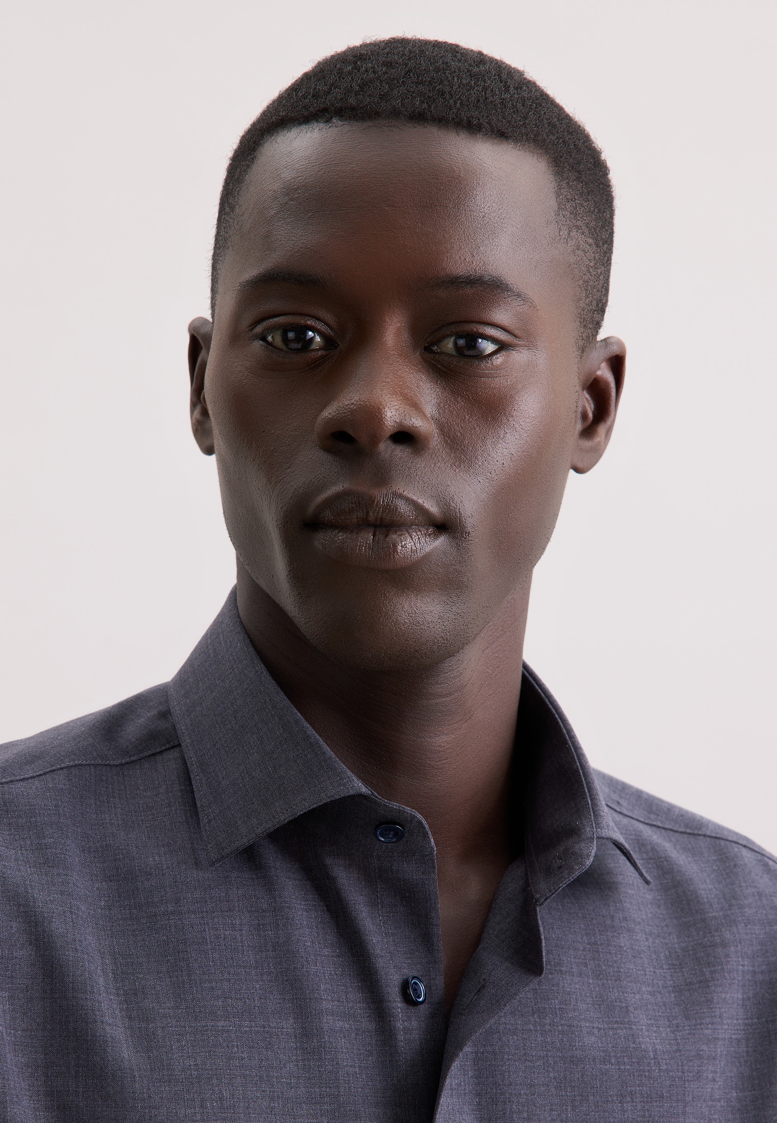 seidensticker Businesshemd »Schwarze Rose« Slim 1/1 Kentkragen Uni