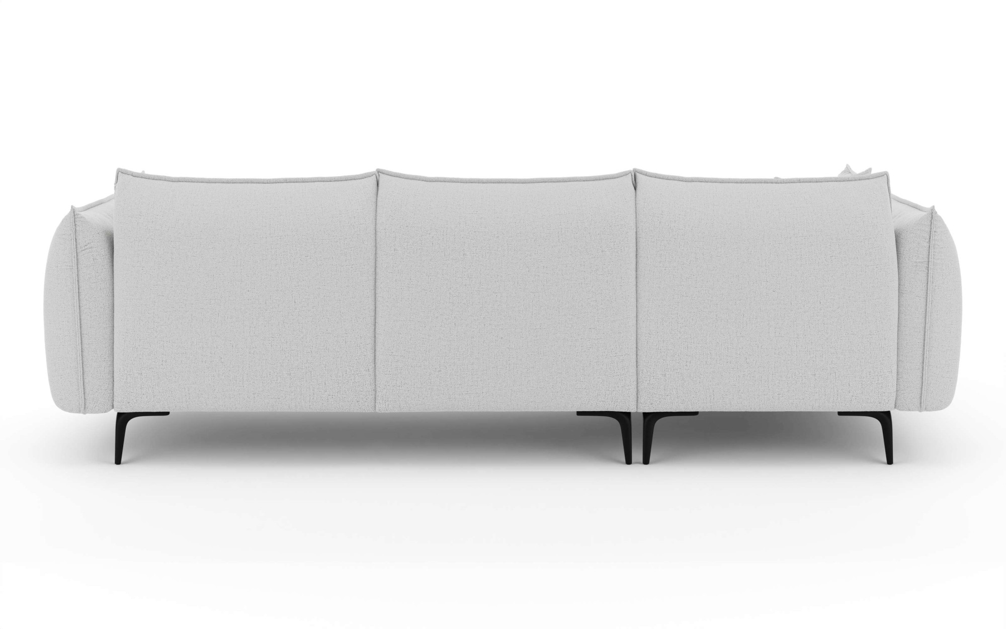 LeGer Home by Lena Gercke Ecksofa »Adelita mit Ottomane links oder rechts bestellbar, B/H/T 270/97/168« L-Form mit Wellenunterfederung, enthält 2 Zierkissen