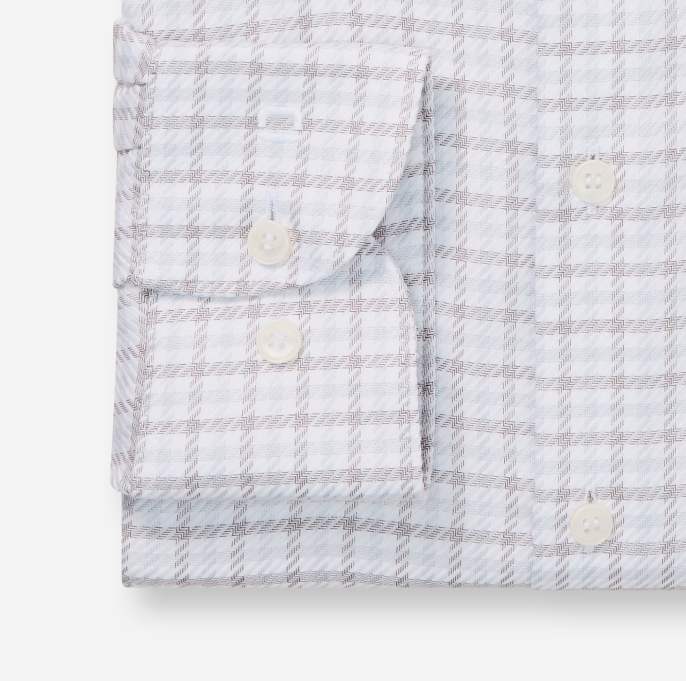 OLYMP Chemise à manches longues »Level Five« Businesshemd, body fit, Royal Kentkragen, Karomuster