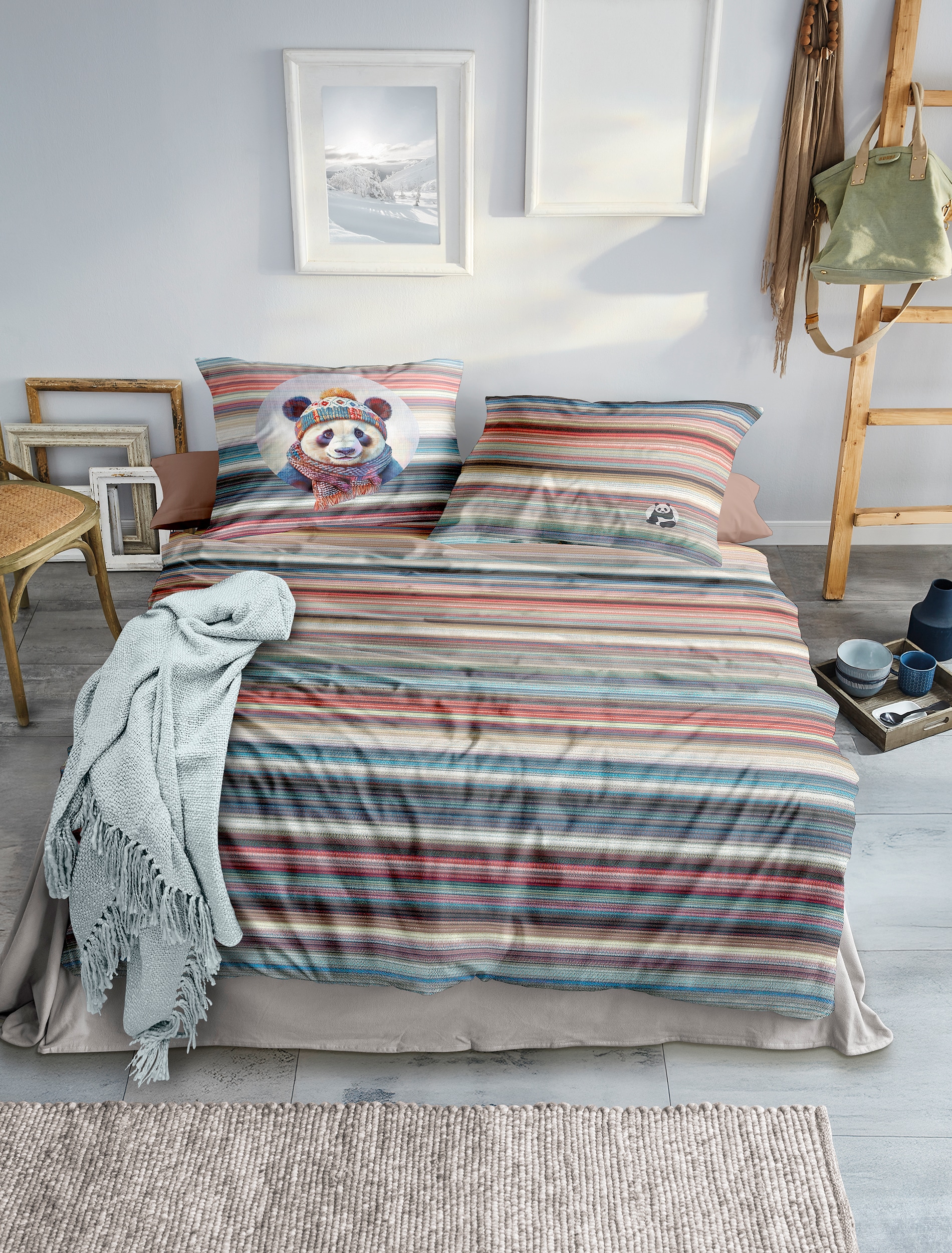 Image of Irisette Bettwäsche "Zobel 8705" 2 Flausch-Cotton, 2 teilig, samtig weich