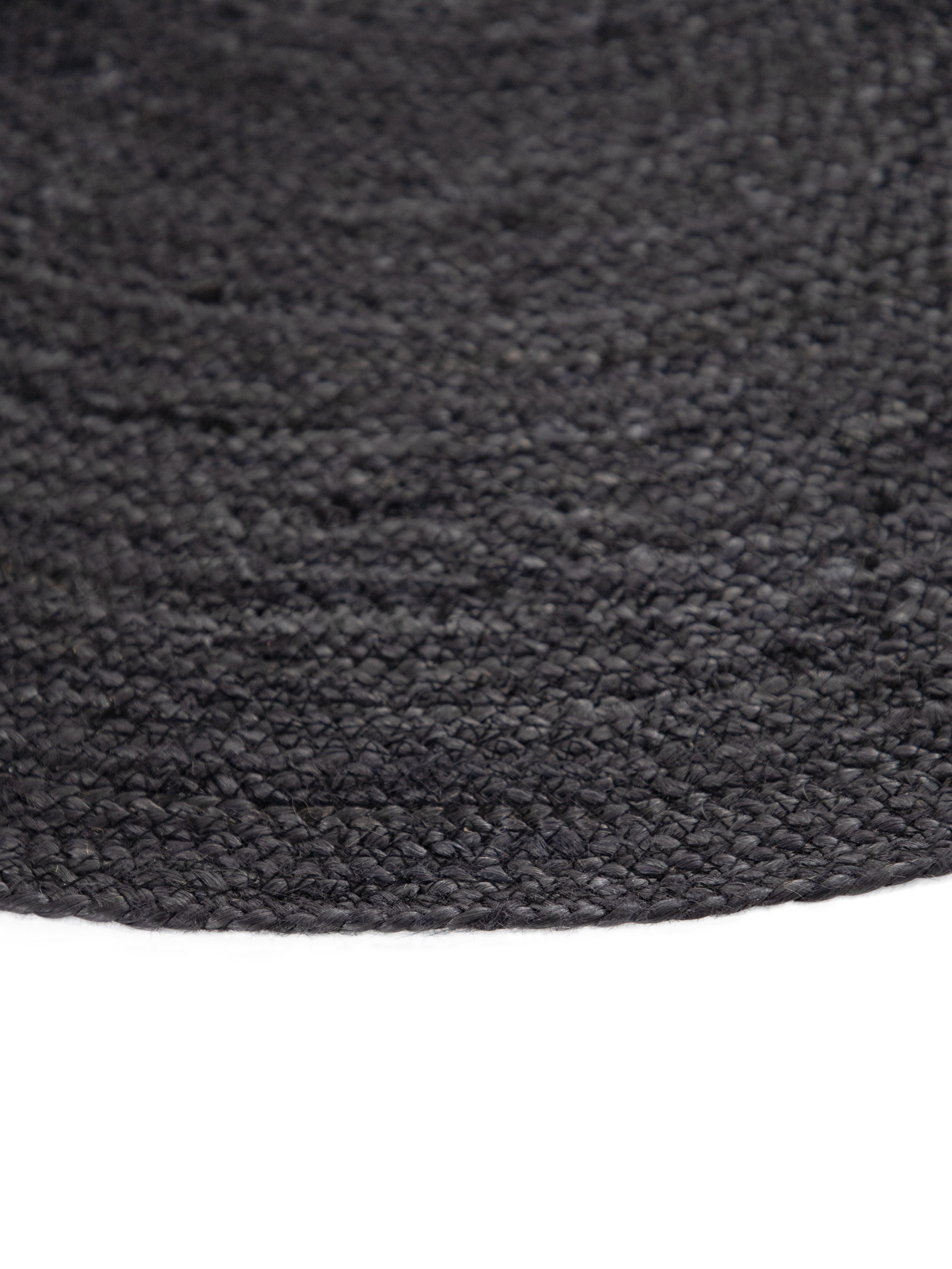 carpetfine Teppich »Nele Juteteppich Naturfaser«, rund, 6 mm Höhe, geflochtener Wendeteppich aus 100%Jute, in rund und oval, viele Grössen