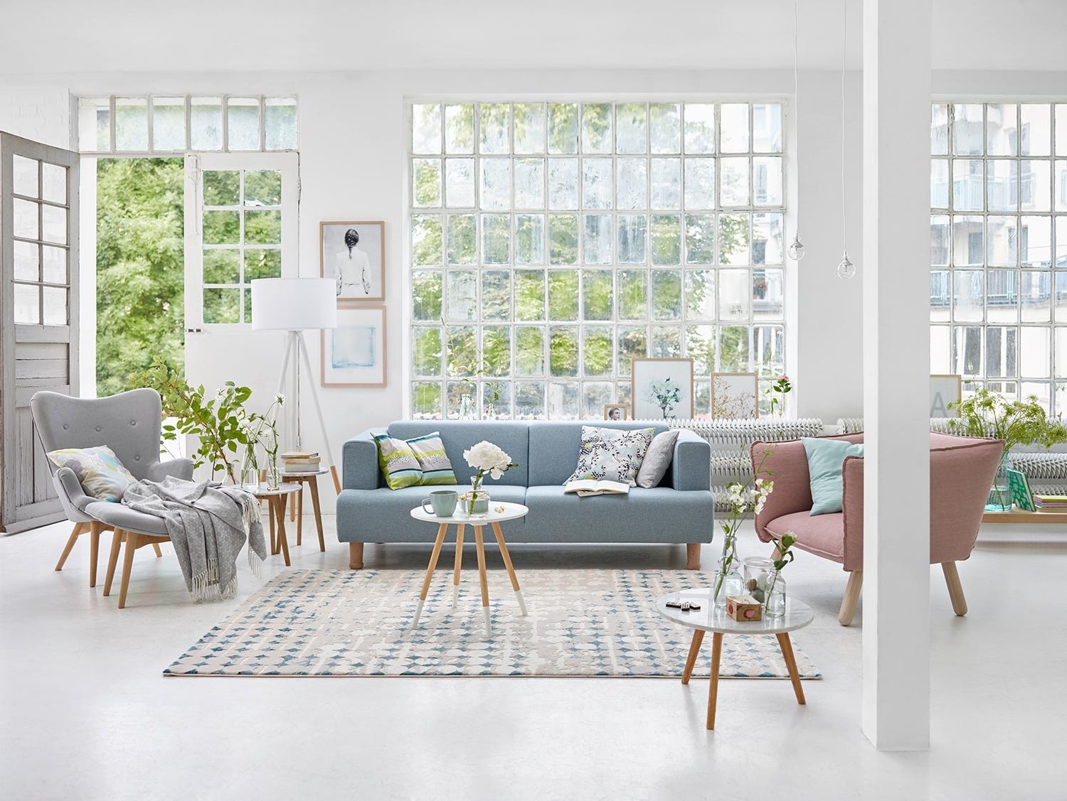 Esprit Teppich »Velvet Spots ESP-3352«, rechteckig, 12 mm Höhe, Kurzflor, Hoch Tief Struktur, Wohnzimmer, Schlafzimmer