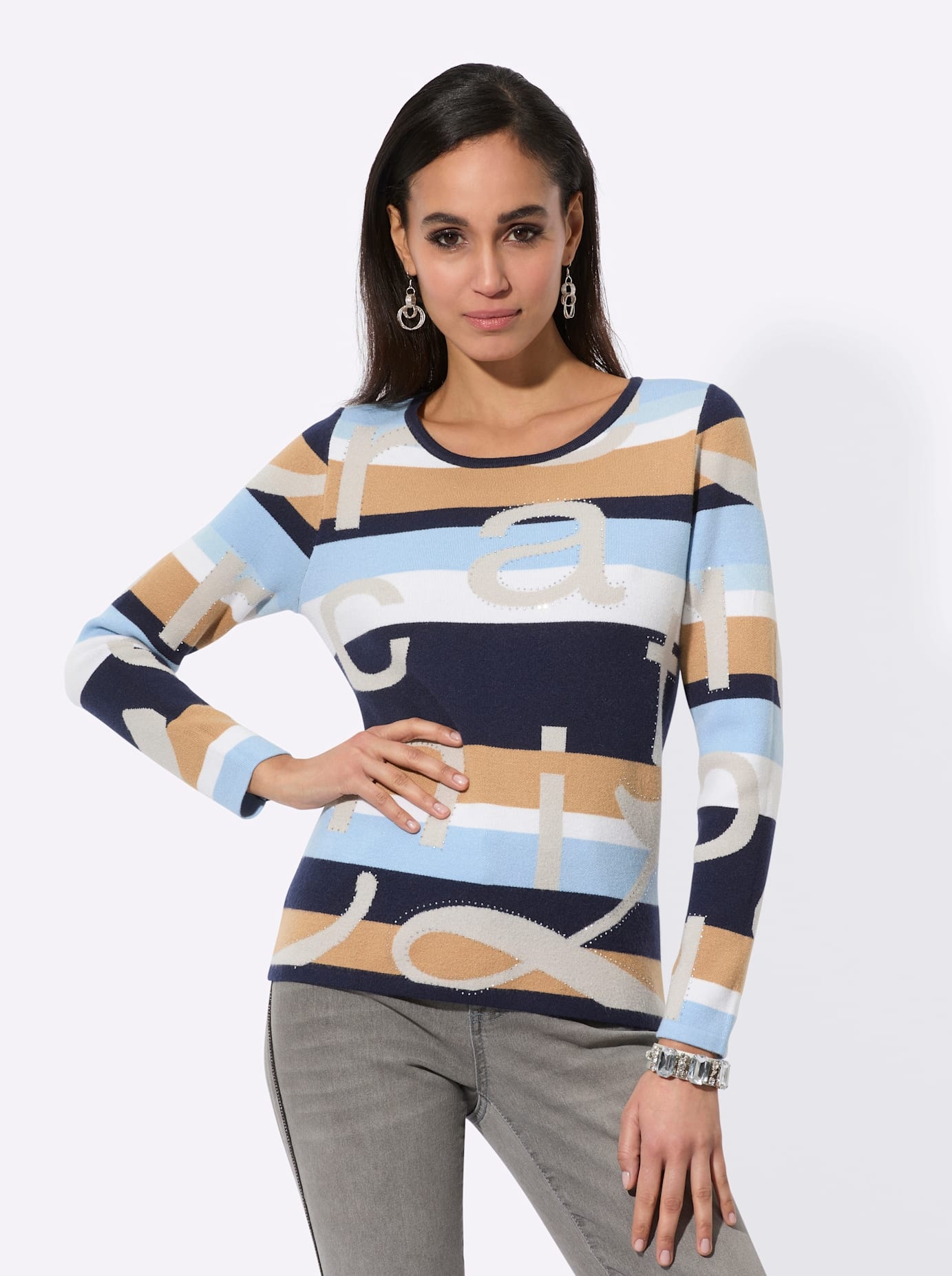 creation L Jacquardpullover »Jacquard-Pullover«