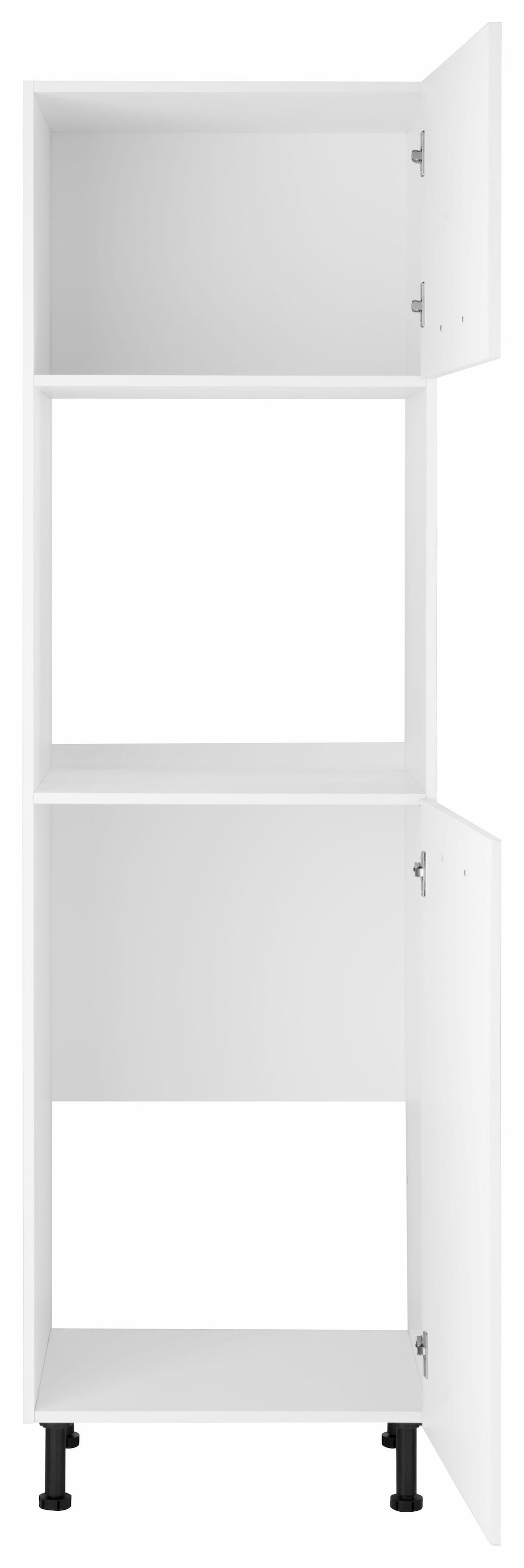 wiho Küchen Backofenumbauschrank »Ela«, 60 cm breit, höhenverstellbare Füsse