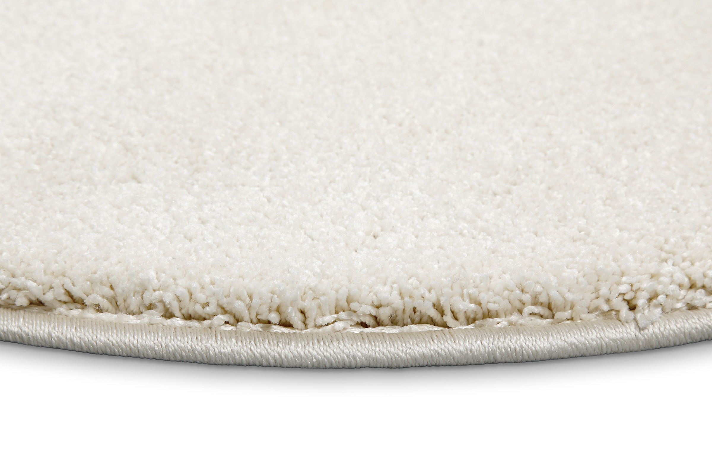 Wecon home Tapis »Wogh« Rond 25 mm Höhe Kurzflor, maschinell gewebt, robust, Wohn- & Schlafzimmer, einfarbig