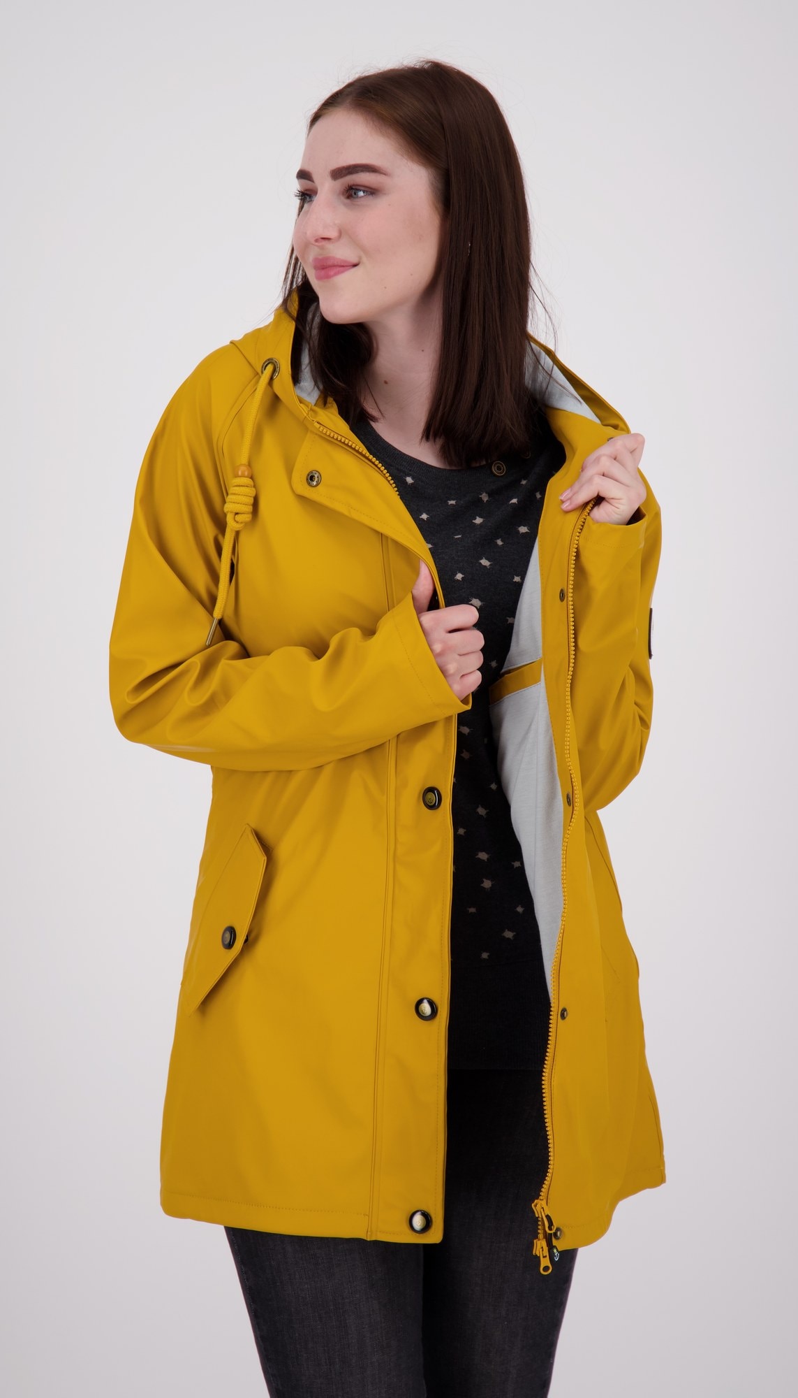 ankerglut Veste de pluie »Friesennerz ANKERGLUT HVN« avec capuche également disponible en grandes tailles
