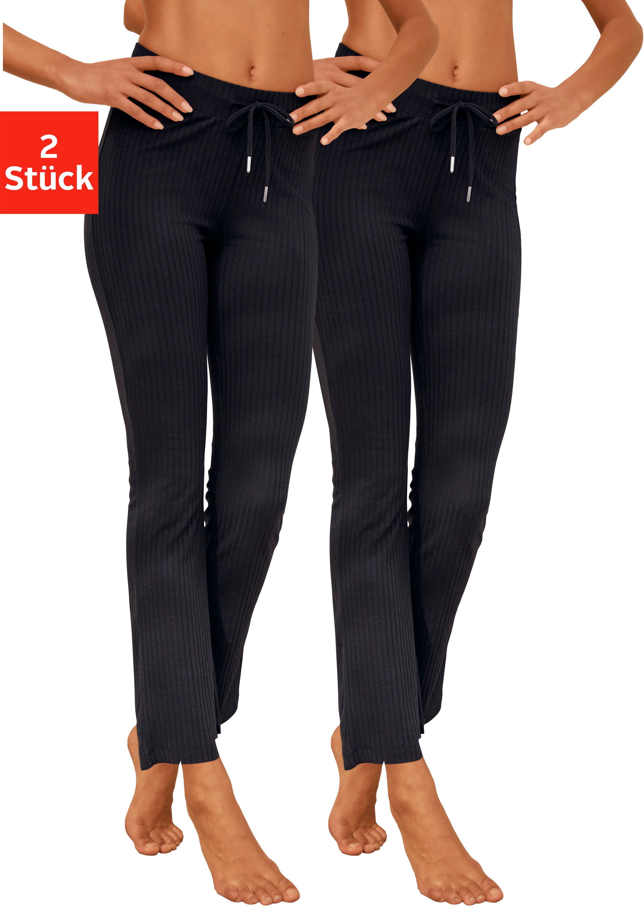 Image of Vivance Homewearhose, (Packung, 2er-Pack), im Doppelpack bei Ackermann Versand Schweiz