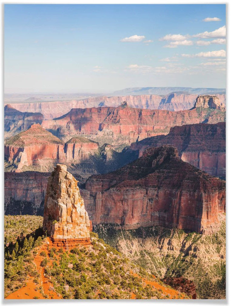 Wall-Art Poster »Point Imperial Grand Canyon«, Landschaften, (1 St.), Poster,  Wandbild, Bild, Wandposter acheter confortablement