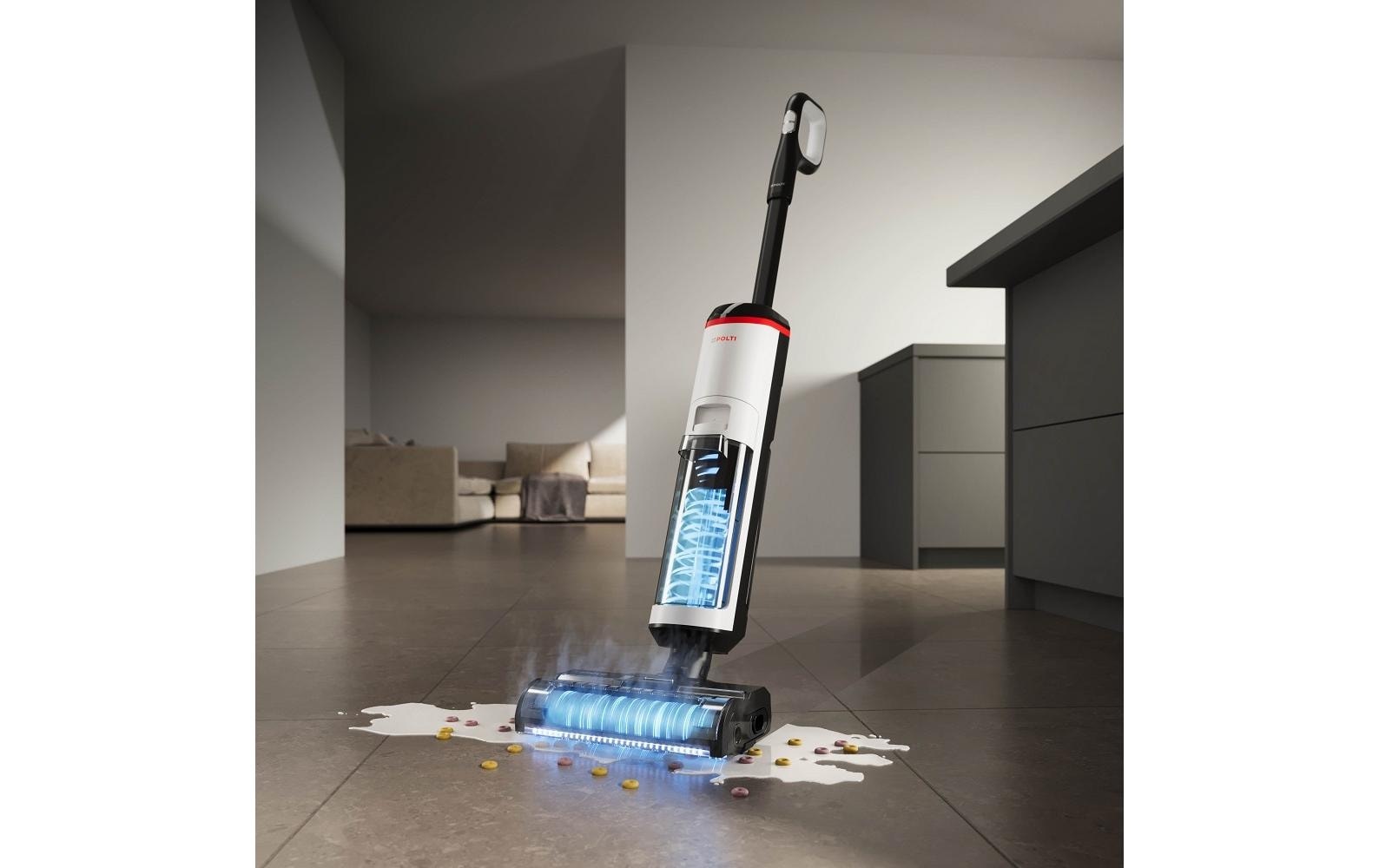 Polti Multi-Sauger »Rollysteam WD30C Cordless« Maximale Laufzeit (min): 35