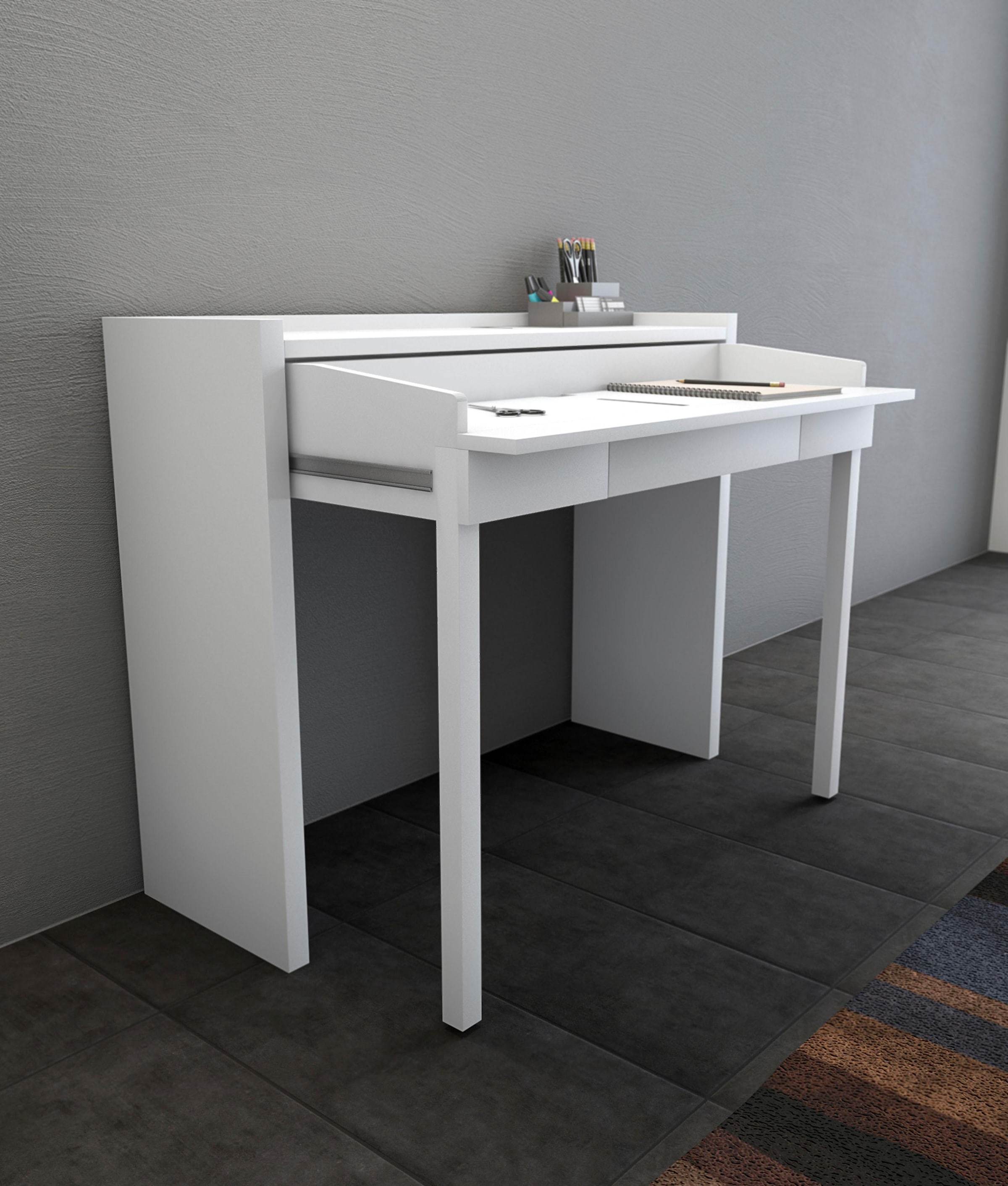 Image of Woodman Konsolentisch "Jens" mit Schreibtisch Funktion, im extravaganten Design, FSC-zertifiziert