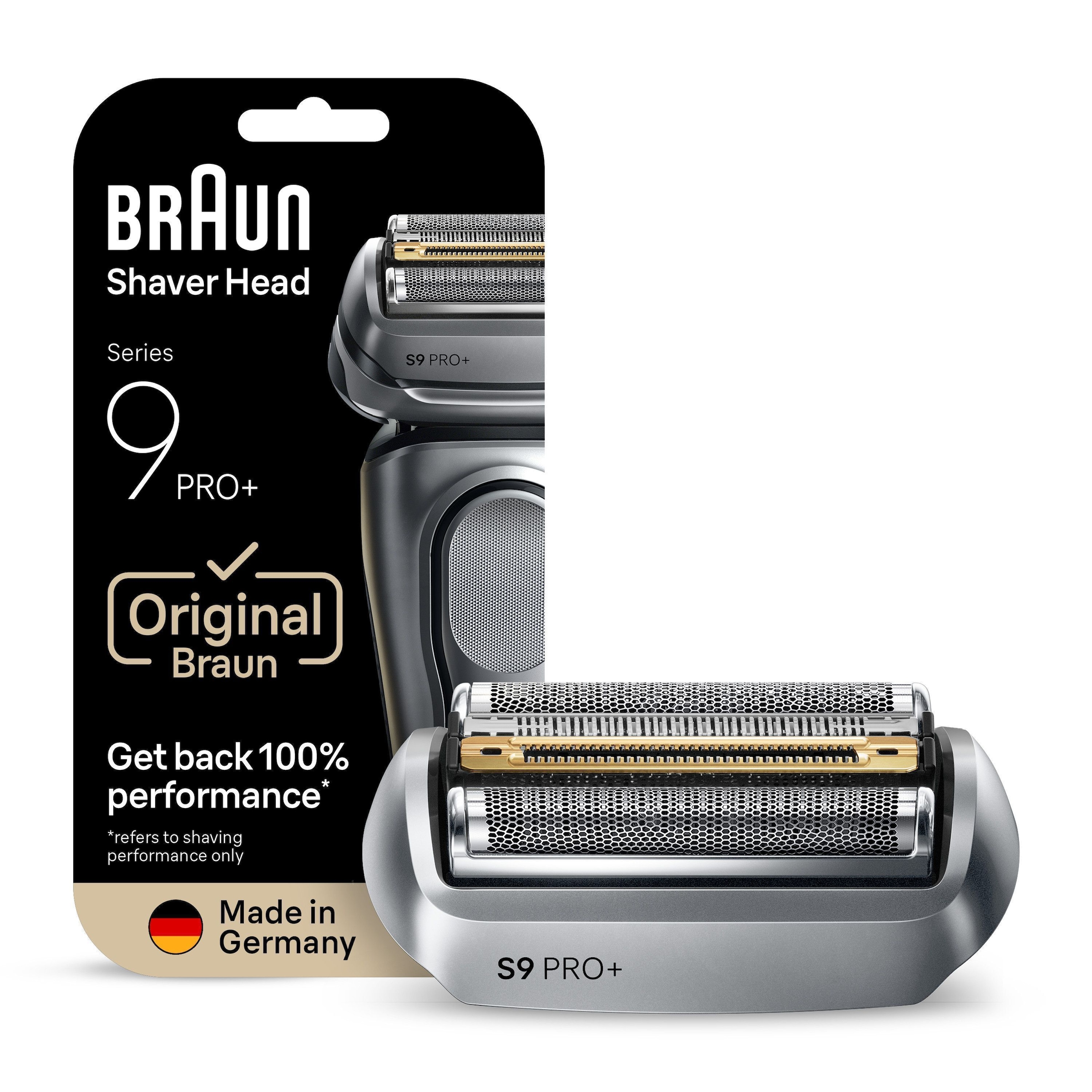 Image of Braun Ersatzscherkopf "Series 9 96M" Kompatibel mit allen Braun Series 9 Rasierern, ORIGINAL vom Hersteller