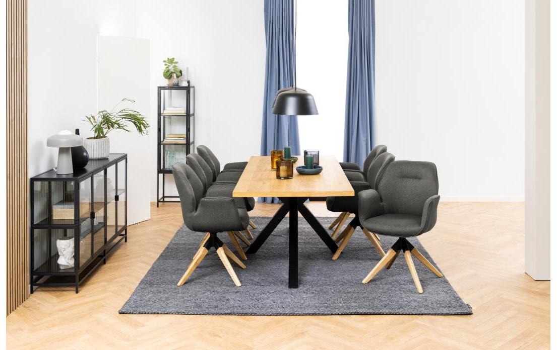 AC Design Chaise de salle à manger »Alma« () 1 cuismit eleganten Kedern, Drehstuhl mit Rückholfunktion
