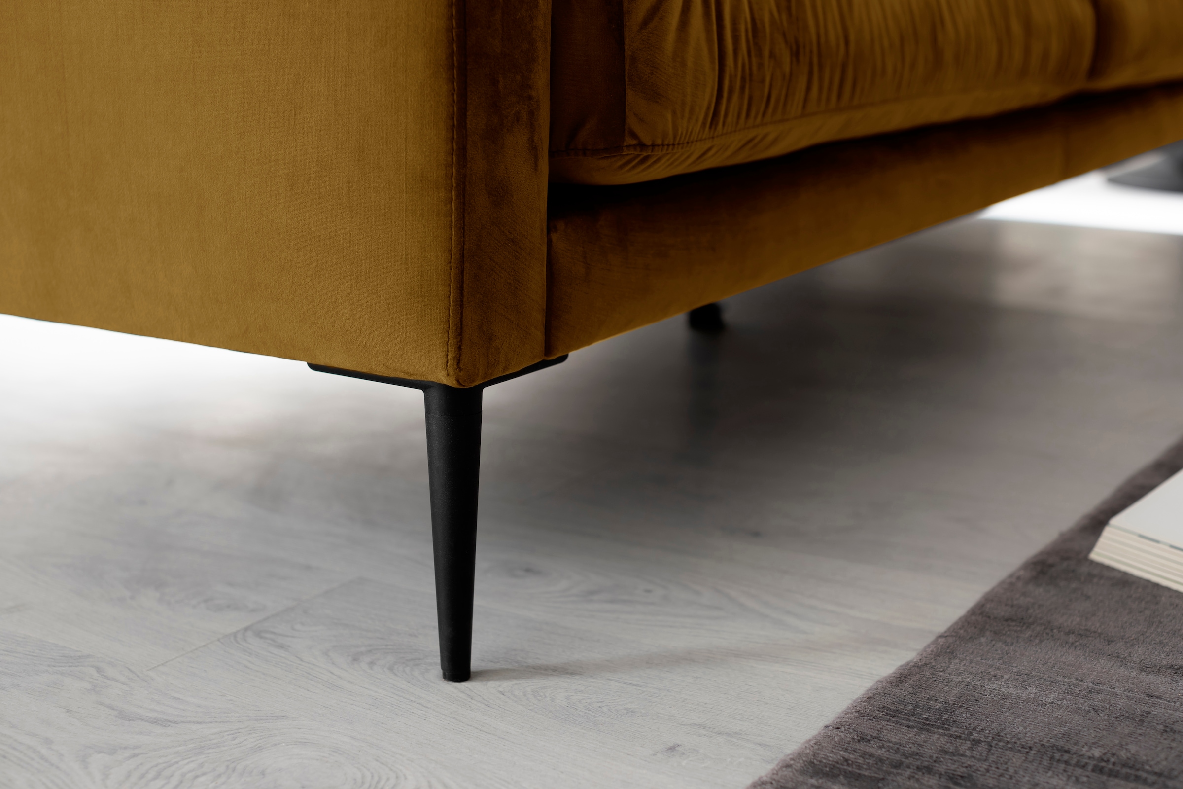 Trends by HG 3-Sitzer »Svea«, mit Metallfuss, frei im Raum stellbar