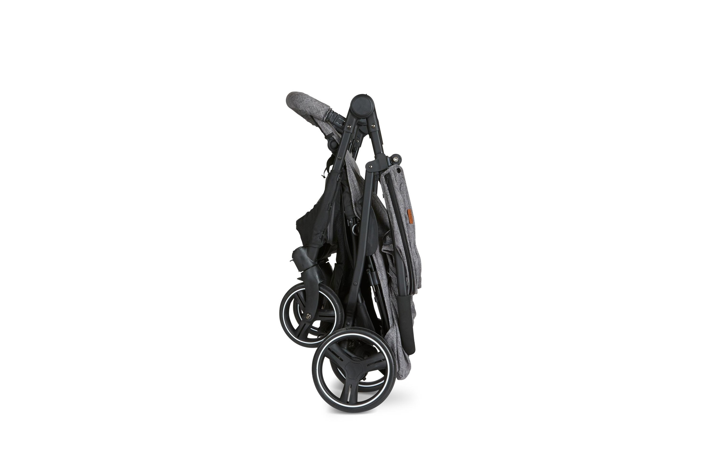 Geschwisterwagen »circle by ABC Design Twin Woven Graphite«, 44 kg