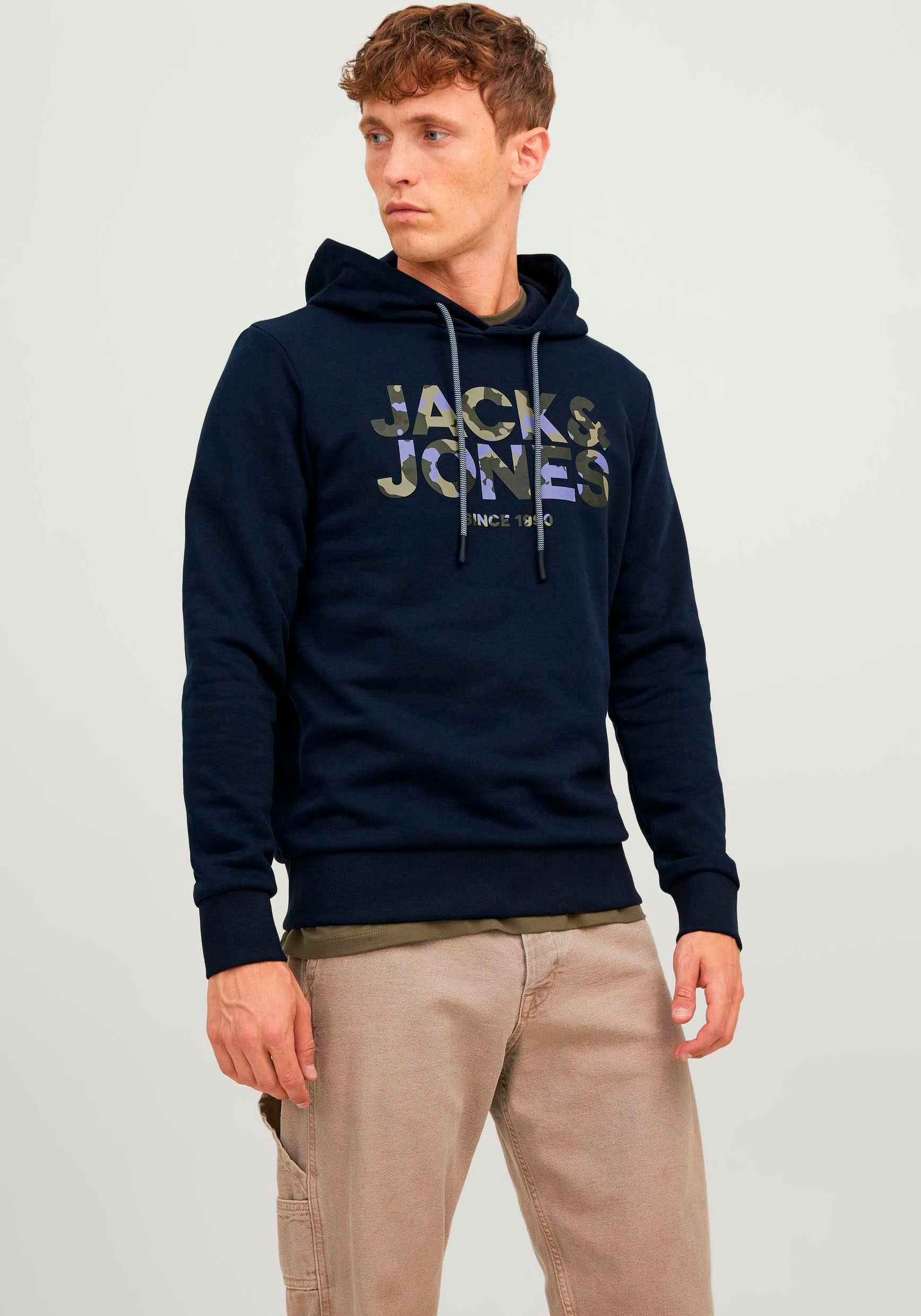 Jack & Jones Kapuzensweatshirt »JJJAMES SWEAT HOOD«