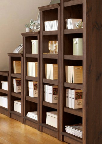 Home affaire Standregal »Soeren Stege«, aus massiver Kiefer, Masse (B/T/H): 40/29/156 cm, mit viel Stauraum