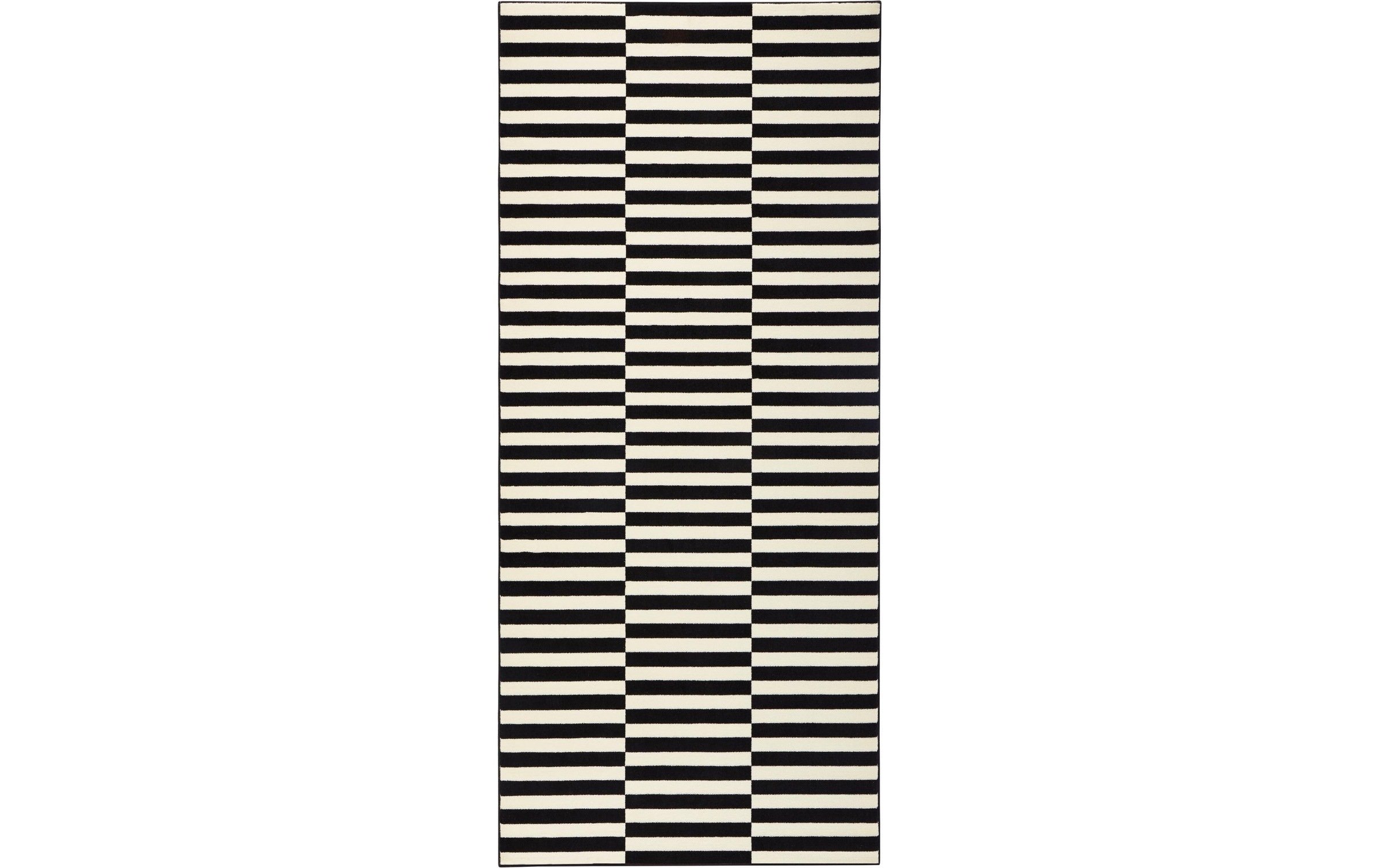 HANSE Home Teppich »Panel« rechteckig 9 mm Höhe Kurzflor, Läufer, Streifen, Linien, ringsum gekettelt, robust