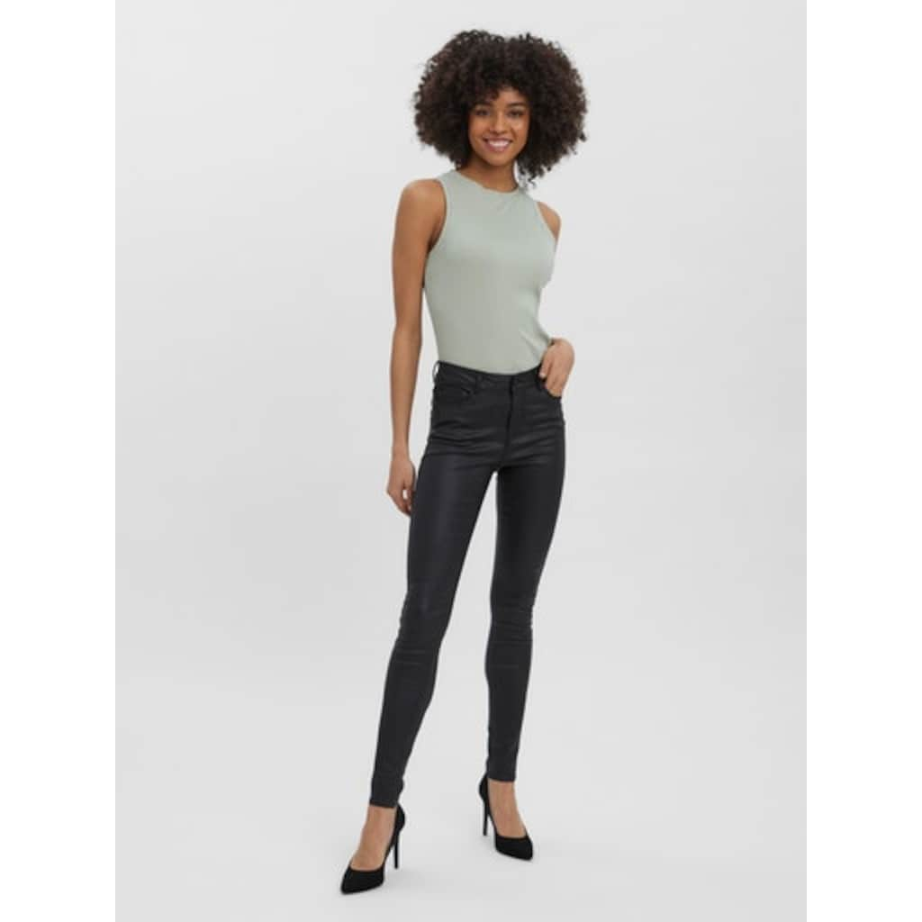 Vero Moda Stretch-Hose »VMSEVEN COATED«