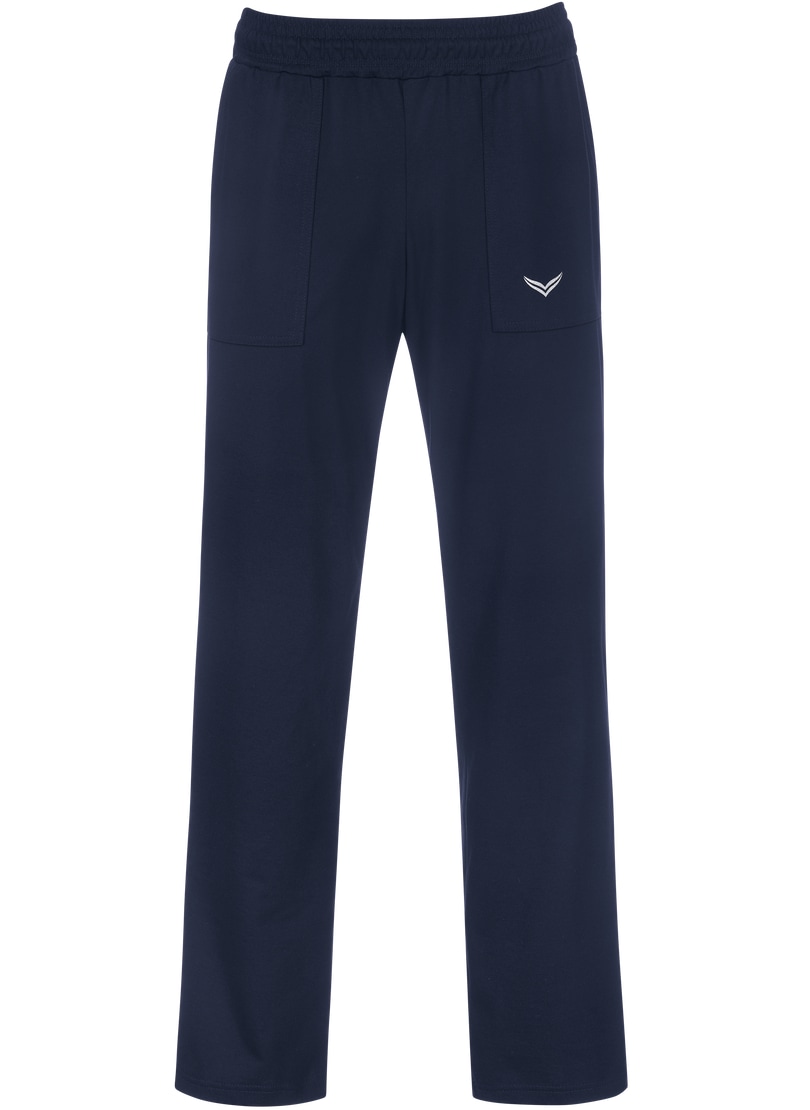 Trigema Jerseyhose »TRIGEMA Hose DELUXE Baumwolle«, (1 tlg.)