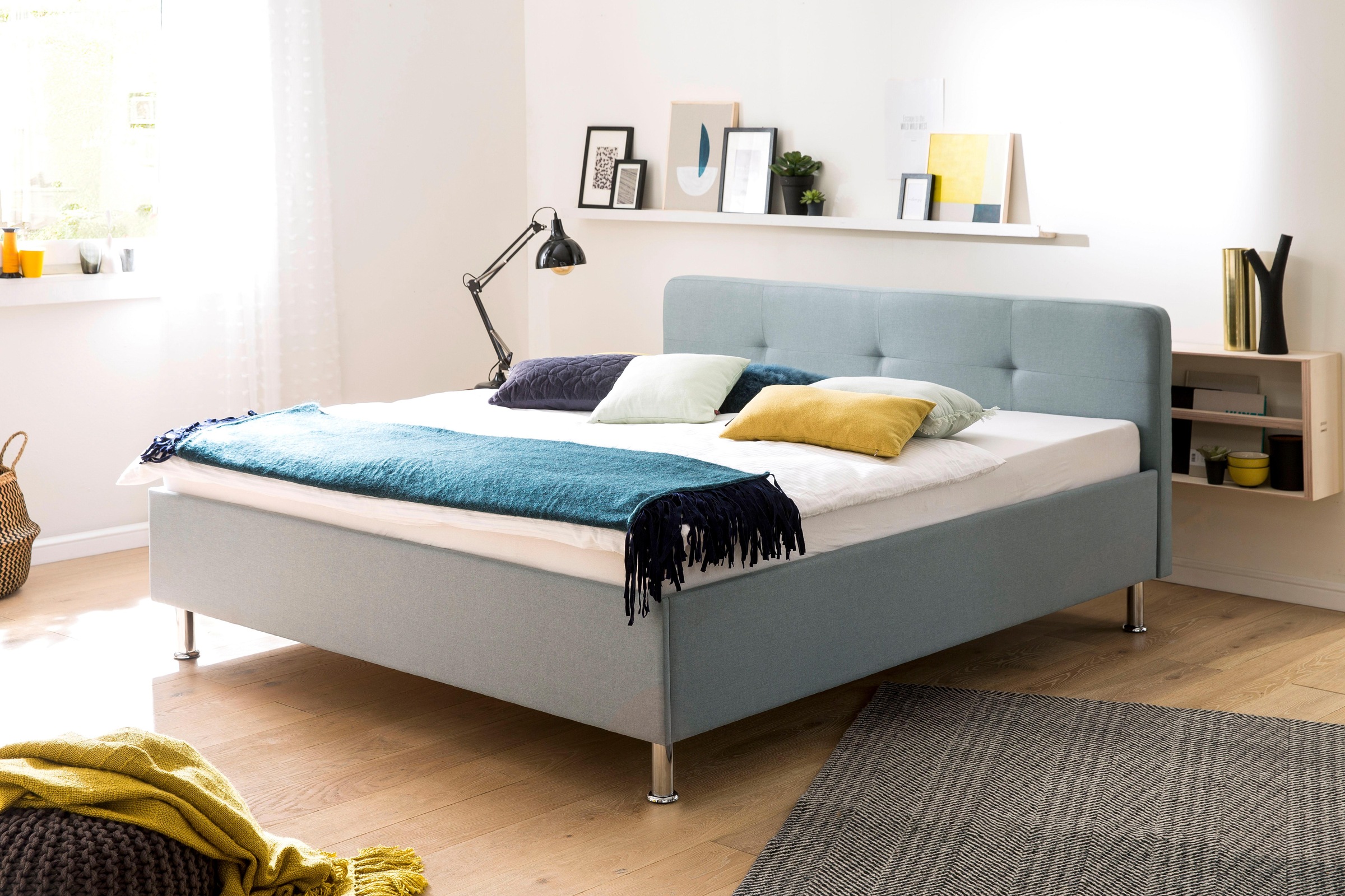 Image of meise.möbel Polsterbett, mit diversen Bettfussvarianten bei Ackermann Versand Schweiz