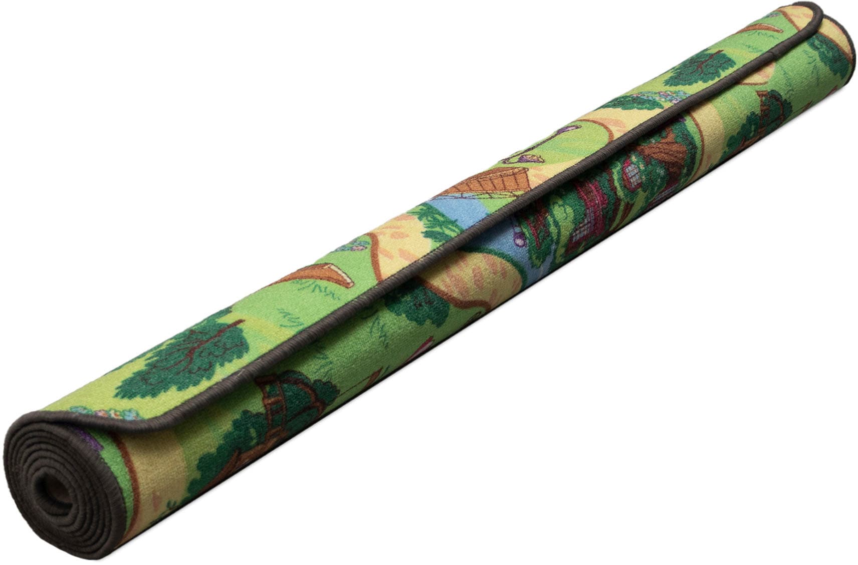 Primaflor-Ideen in Textil Kinderteppich »Spielteppich CANDY TOWN«, rechteckig, 6,5 mm Höhe, Kurzflor, Strassen-Spiel-Teppich, Kinderzimmer