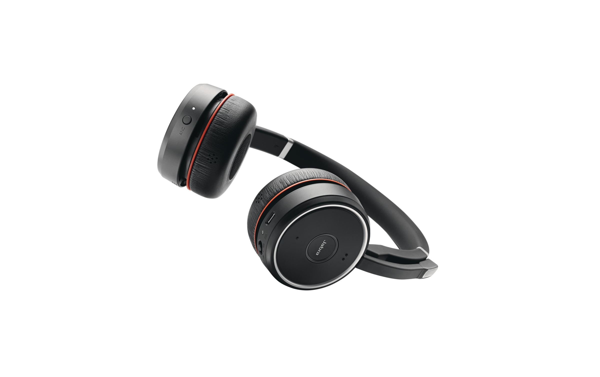 Jabra Headset »Evolve 75SE UC Duo«, Active Noise Cancelling (ANC)
