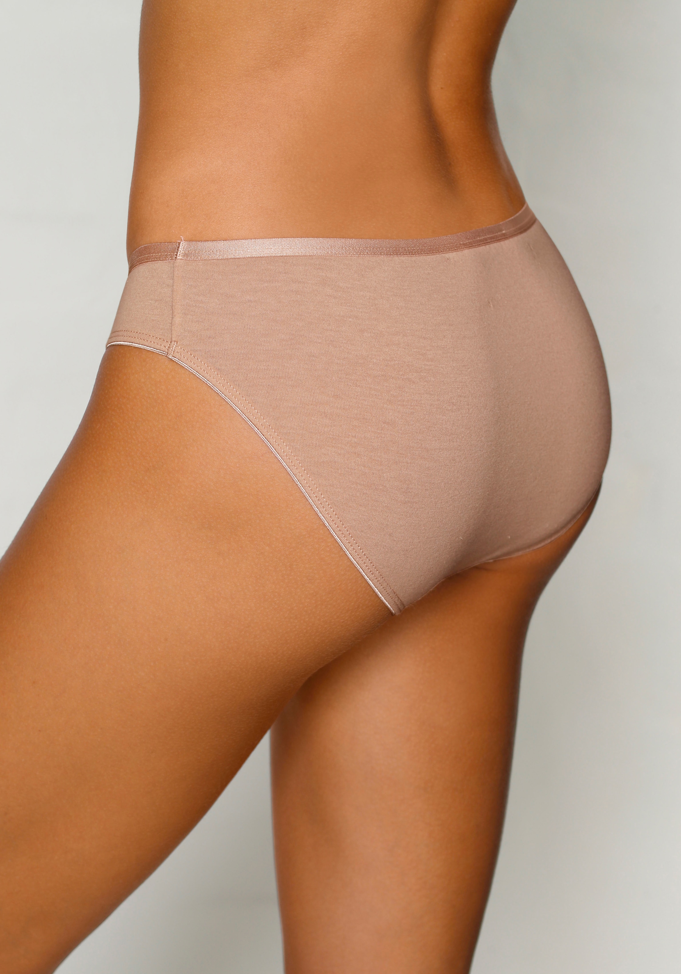 Vivance Jazz-Pants Slips, (Packung, 5 St.), aus elastischer Baumwoll-Qualität