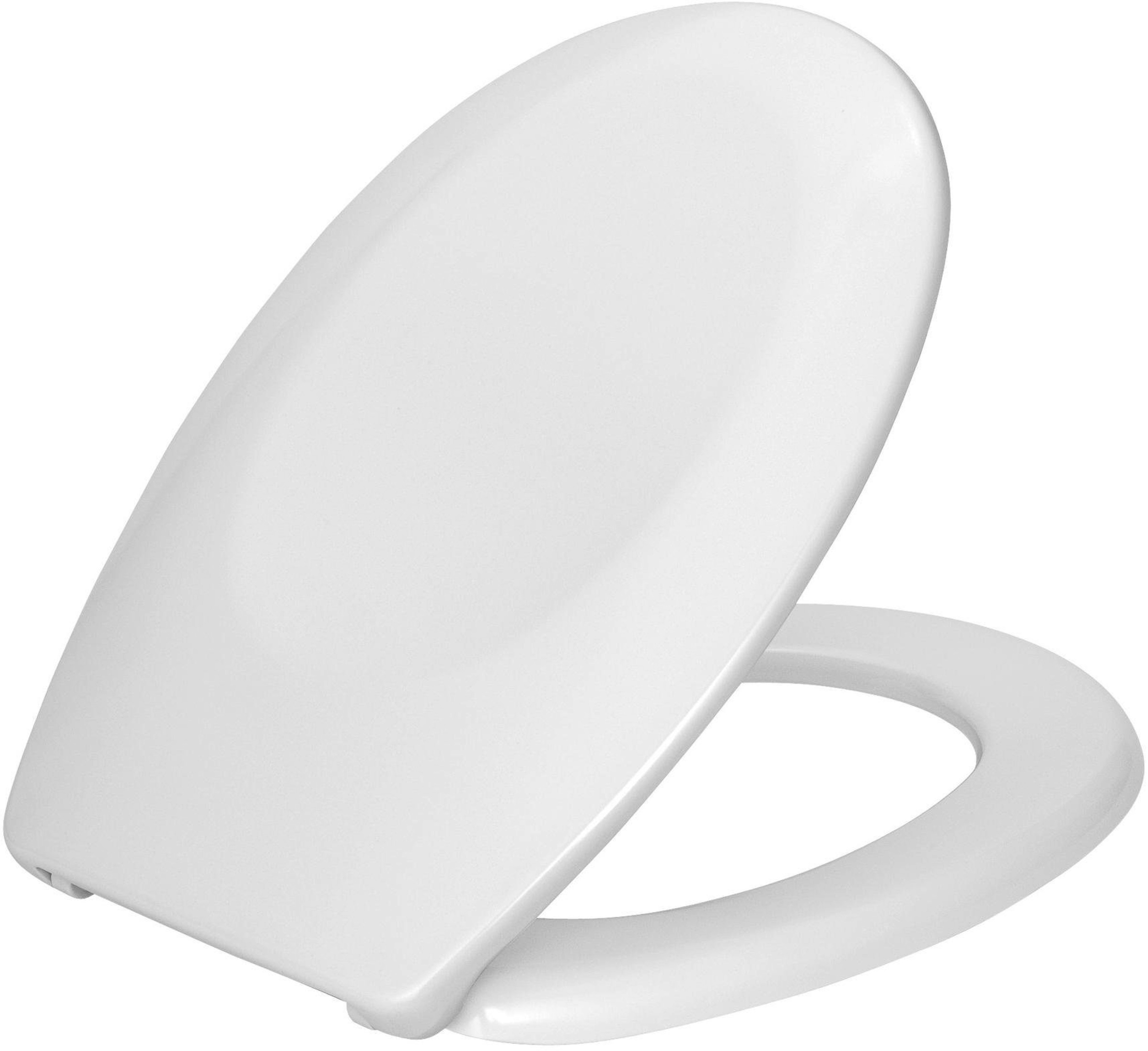 Wenko WC-Sitz 'Bergamo' weiß Duroplast