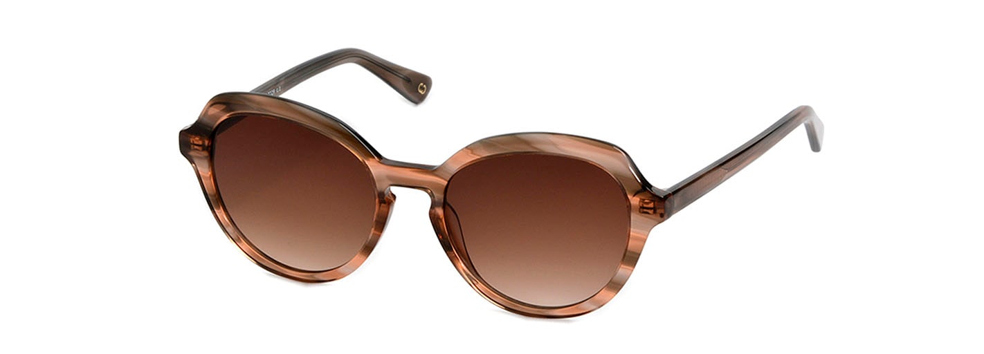 GERRY WEBER Sonnenbrille, auffällige Damenbrille, Vollrand, Pantoform