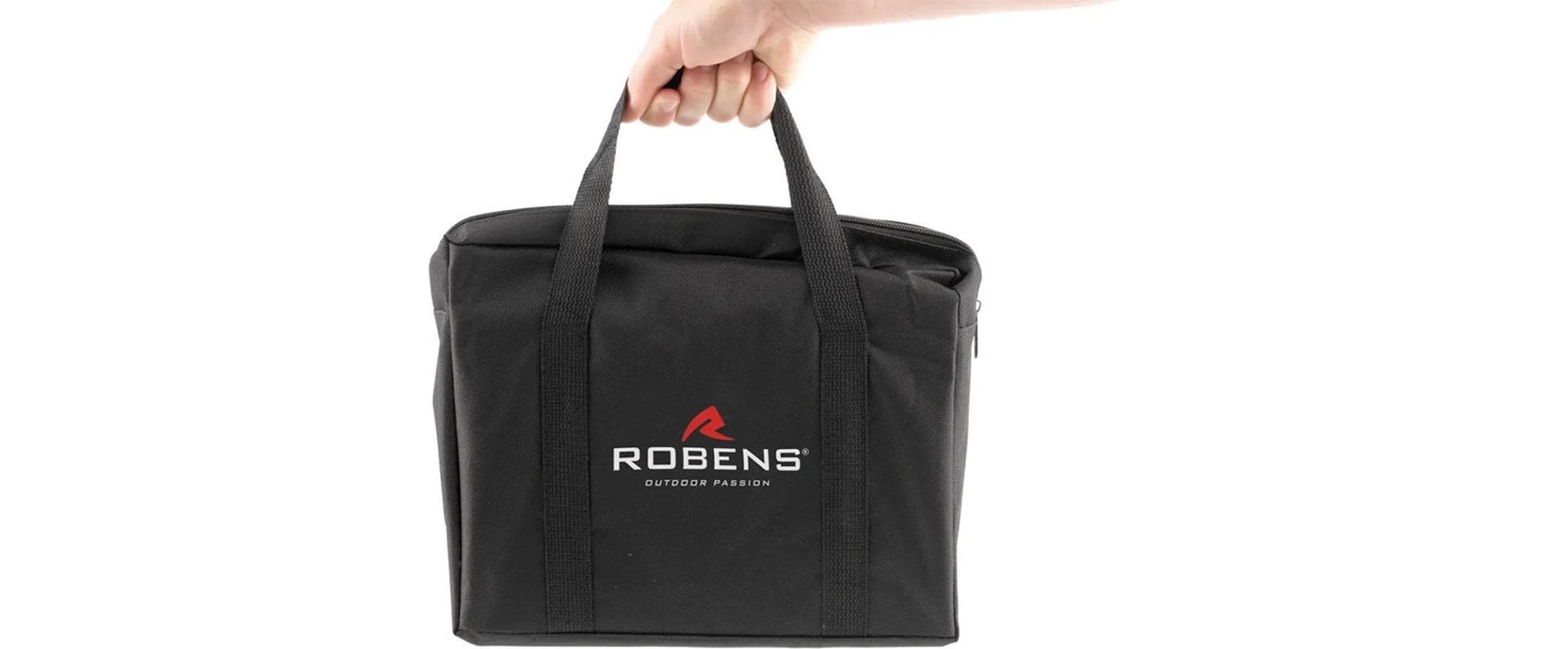 ROBENS Barbecue au charbon de bois »Firewood« Kompakter Campingkocher aus Edelstahl für Holz, auch als Grill nutzbar