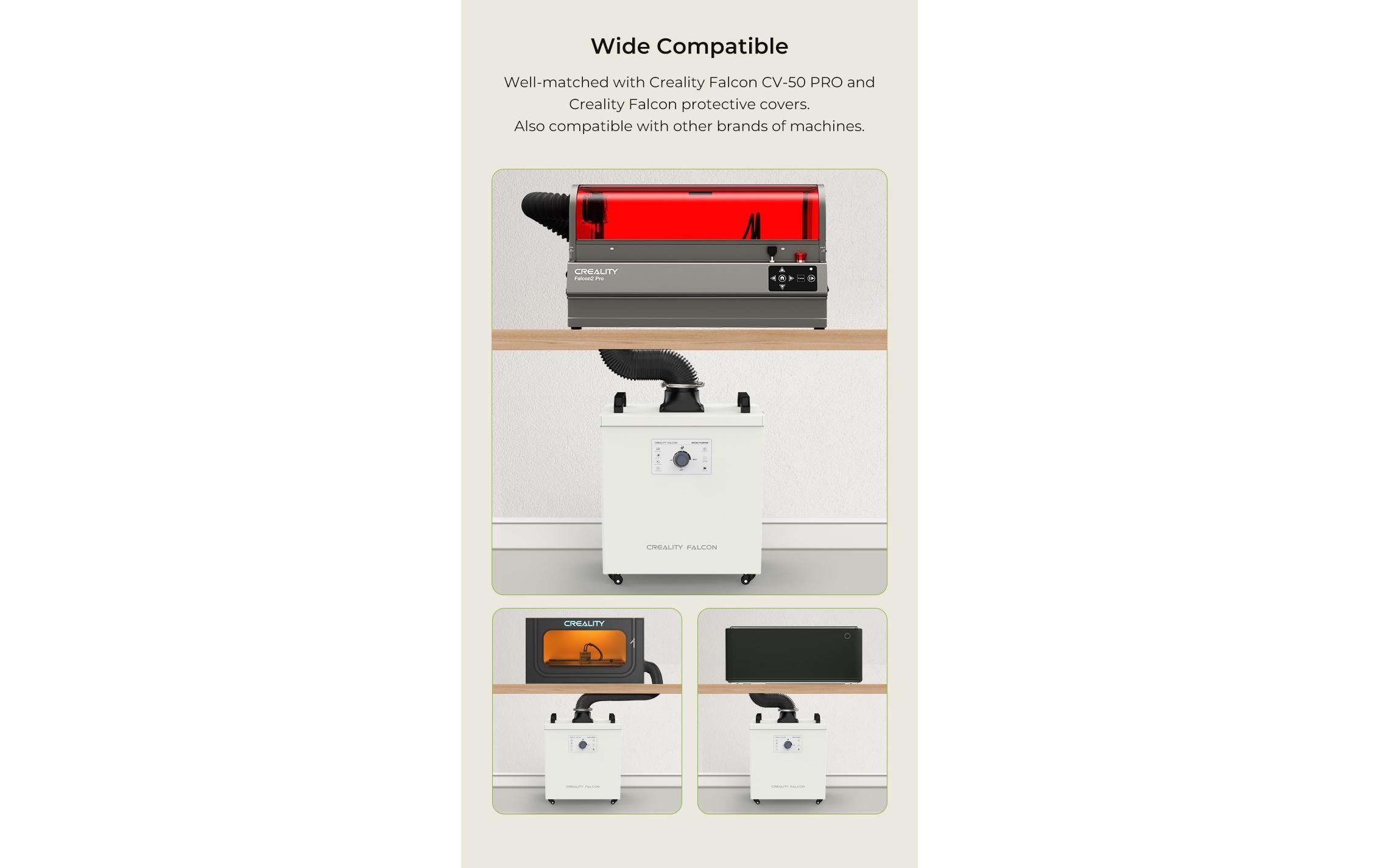 Creality Druckertrommel »Falcon Smoke Purifier 180W«