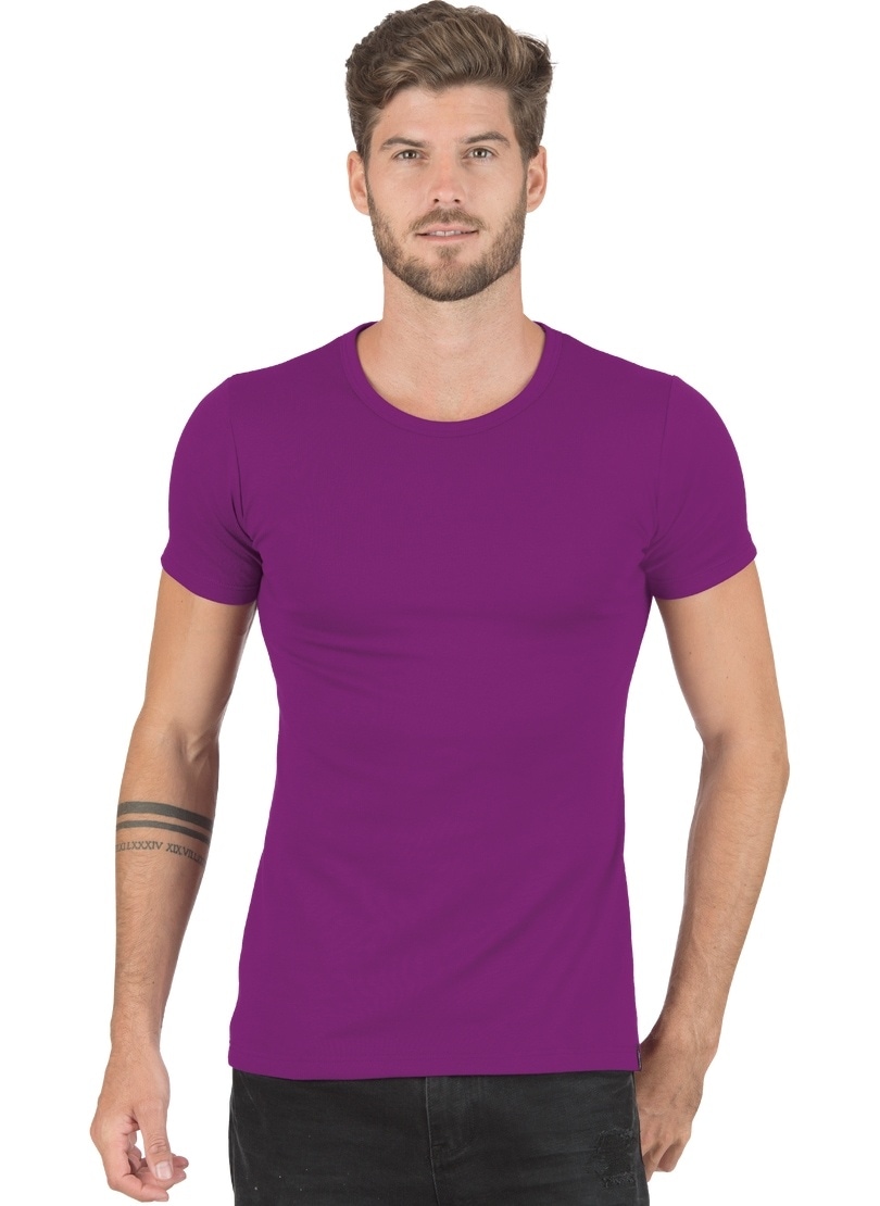 T-Shirt »TRIGEMA T-Shirt aus Baumwolle/Elastan«