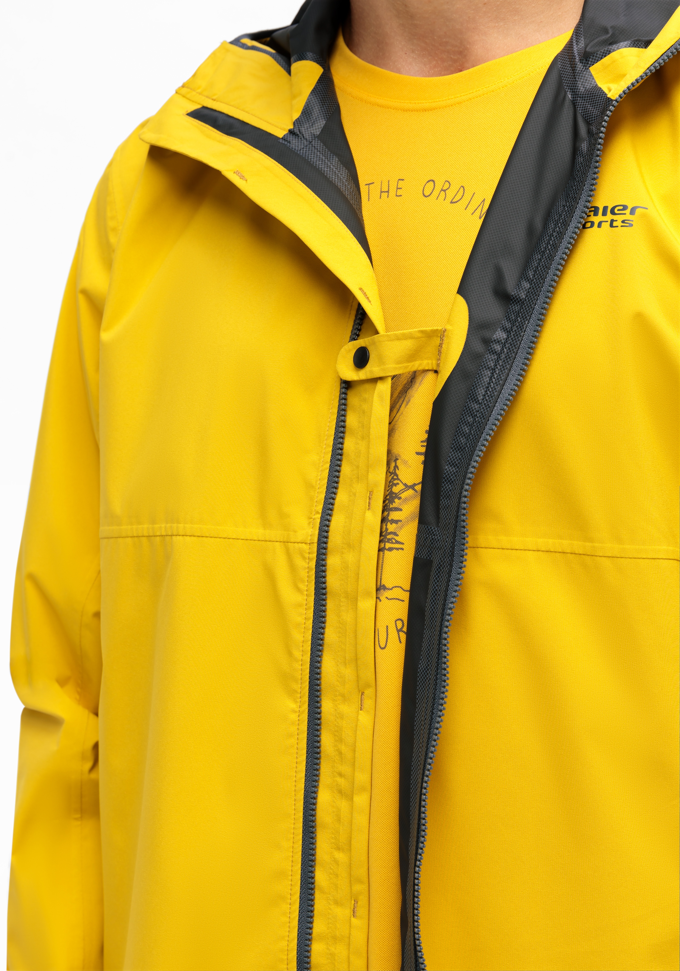 Maier Sports Outdoorjacke »Fanal M«, Herren Jacke wasserdicht, winddichte Funktionsjacke, 2 Taschen aussen