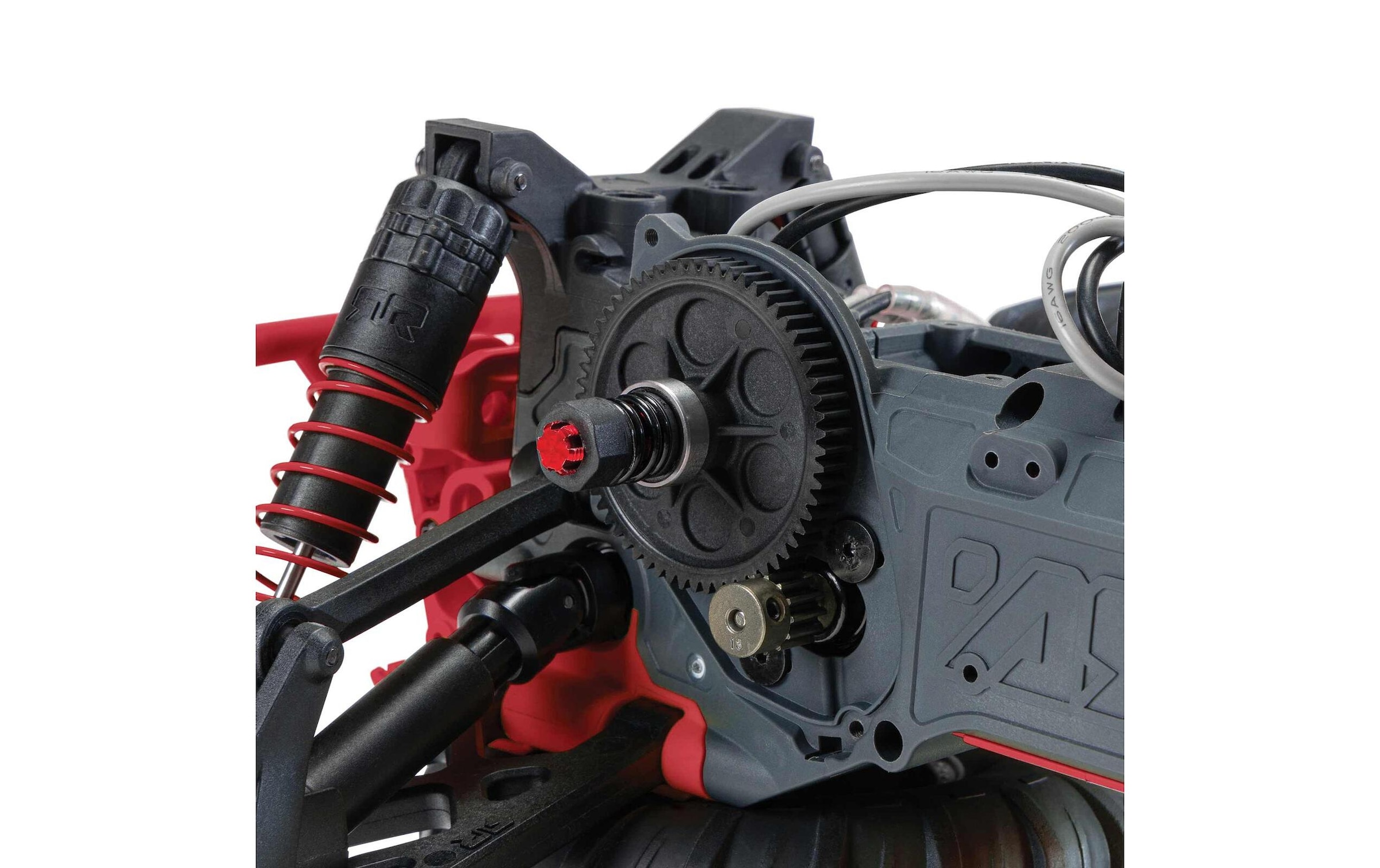 RC-Boot »Arrma Gorgon MEGA 550 RWD Rot RTR«