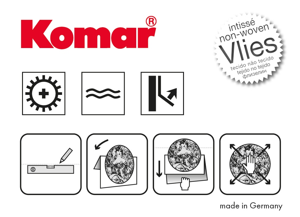 Komar Fototapete »Vlies selbstklebend - Getaway - Grösse 125 x 125 cm«, bedruckt, Wohnzimmer, Schlafzimmer
