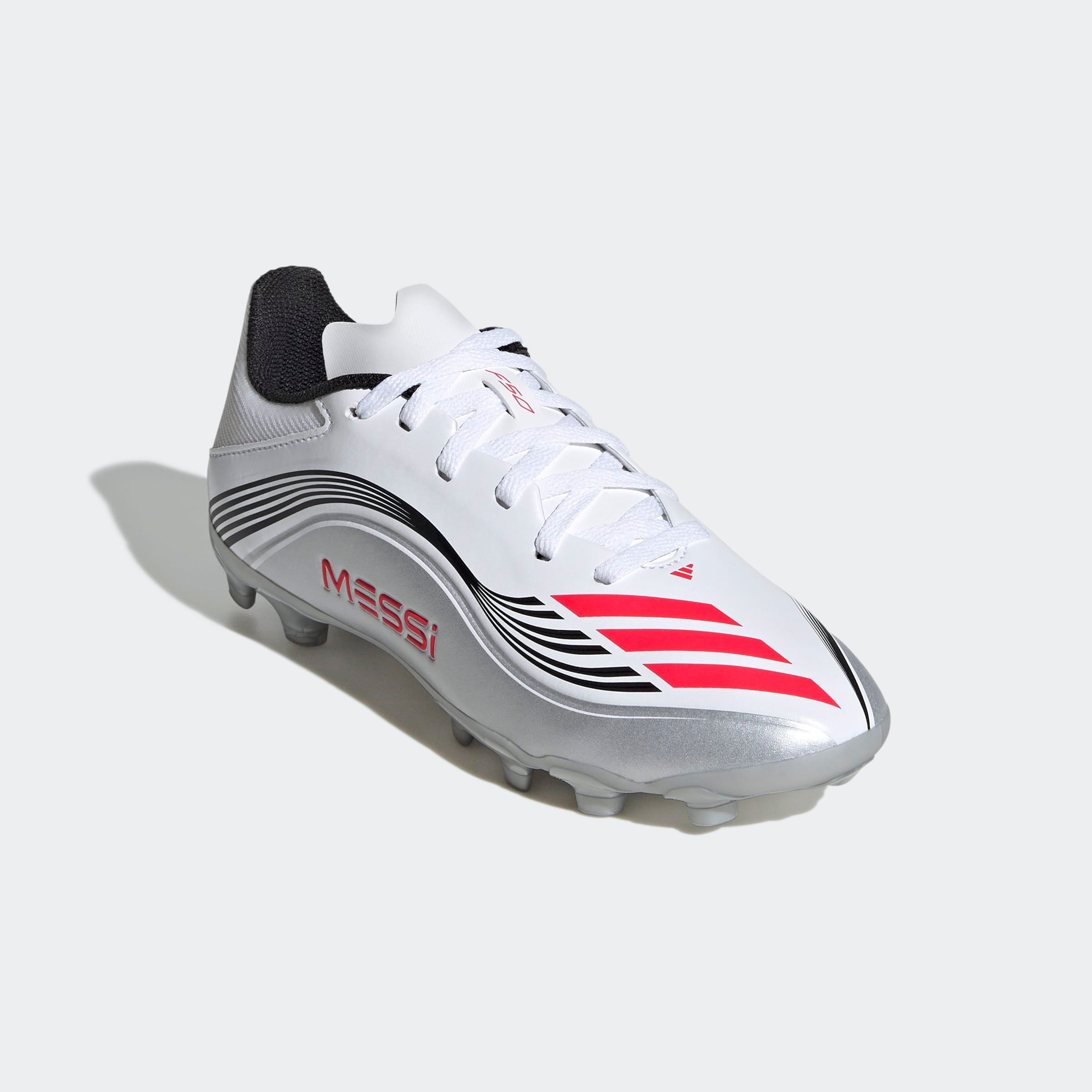 Image of adidas Performance Fussballschuh "F50 MESSI LEAGUE MULTI-GROUND KINDER" geeignet für Rasen- und Kunstrasenplätze, für Kinder & Jugendliche