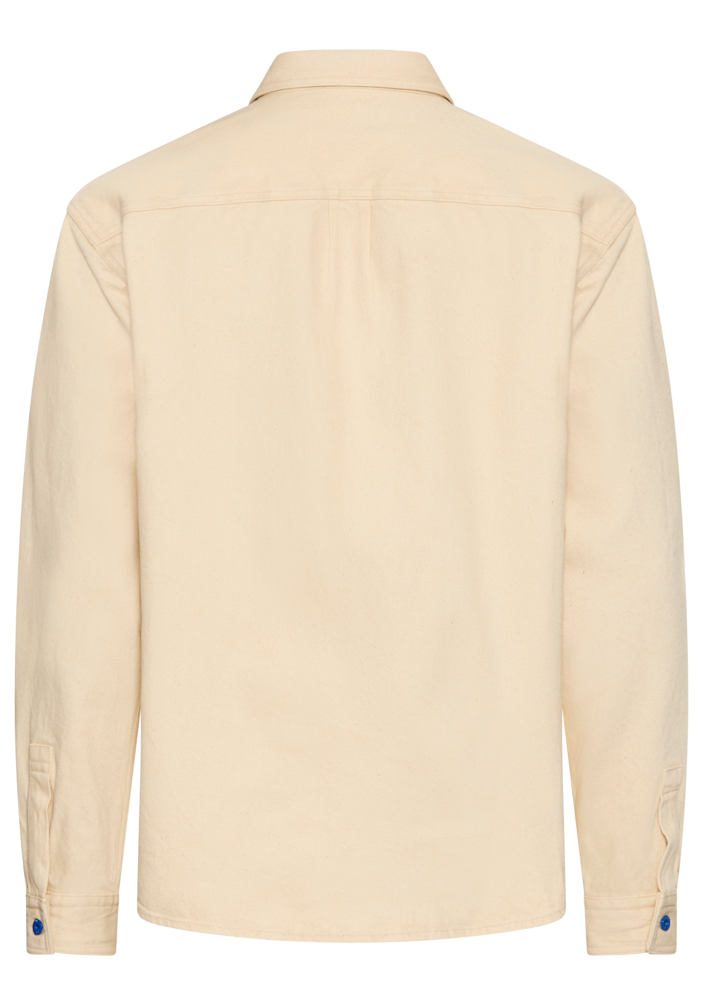 HUGO Blue Langarmhemd »Ebino« mit kontrastfarbigen Knöpfen