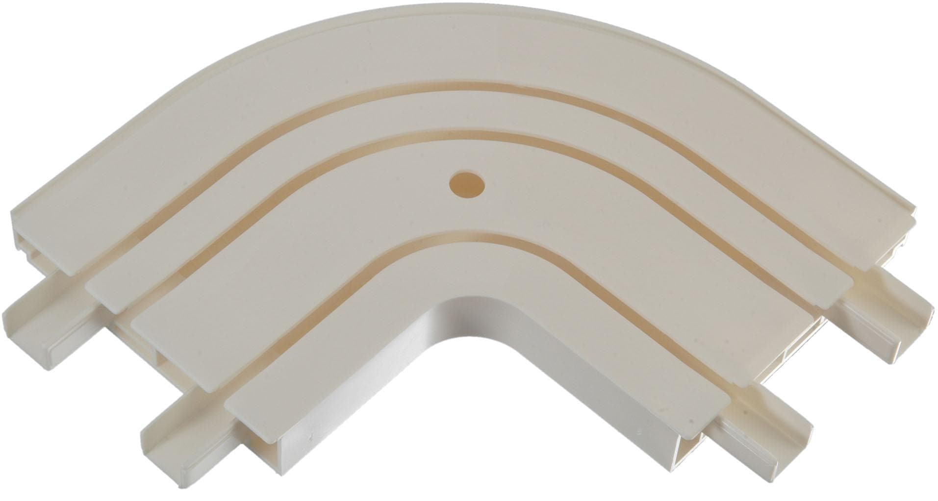 Image of Liedeco Erker-Aussenbogen, 3 läufig-läufig, Fixmass, weiss bei Ackermann Versand Schweiz