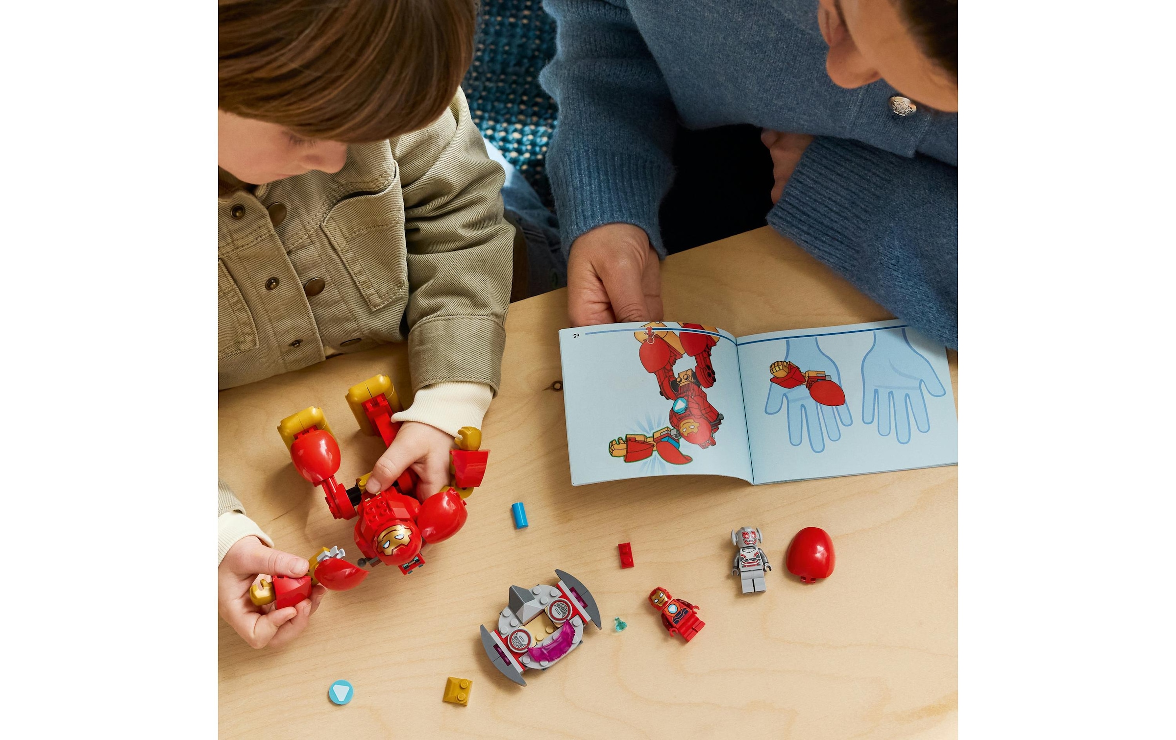 LEGO® Konstruktionsspielsteine »Ultron vs. Iron Man (11209), LEGO Disney Junior Marvel« Made in Europe