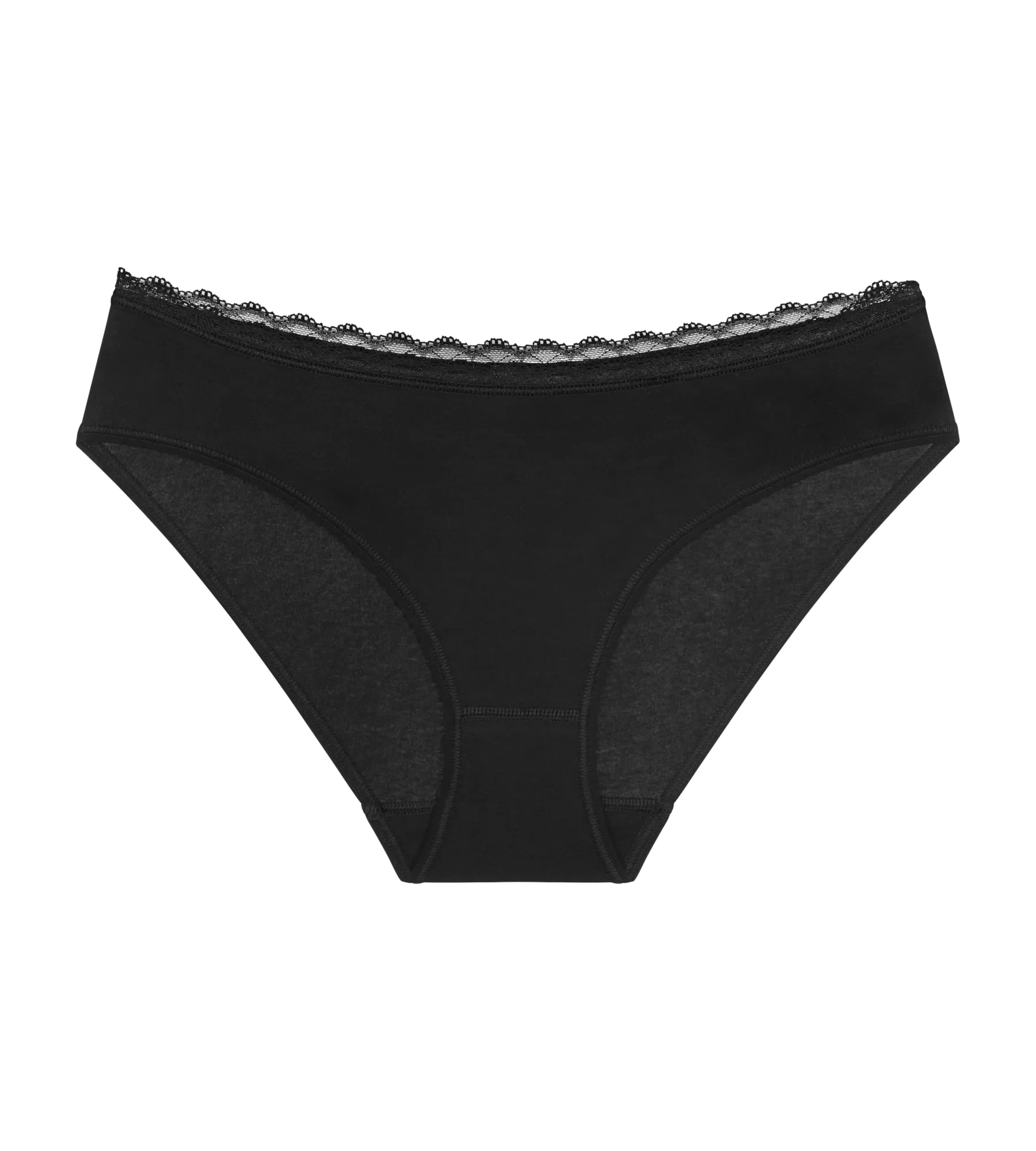 Triumph Tai-Slip »Feel Of Cotton« weich, ohne Seitennaht, schmales Spitzenband