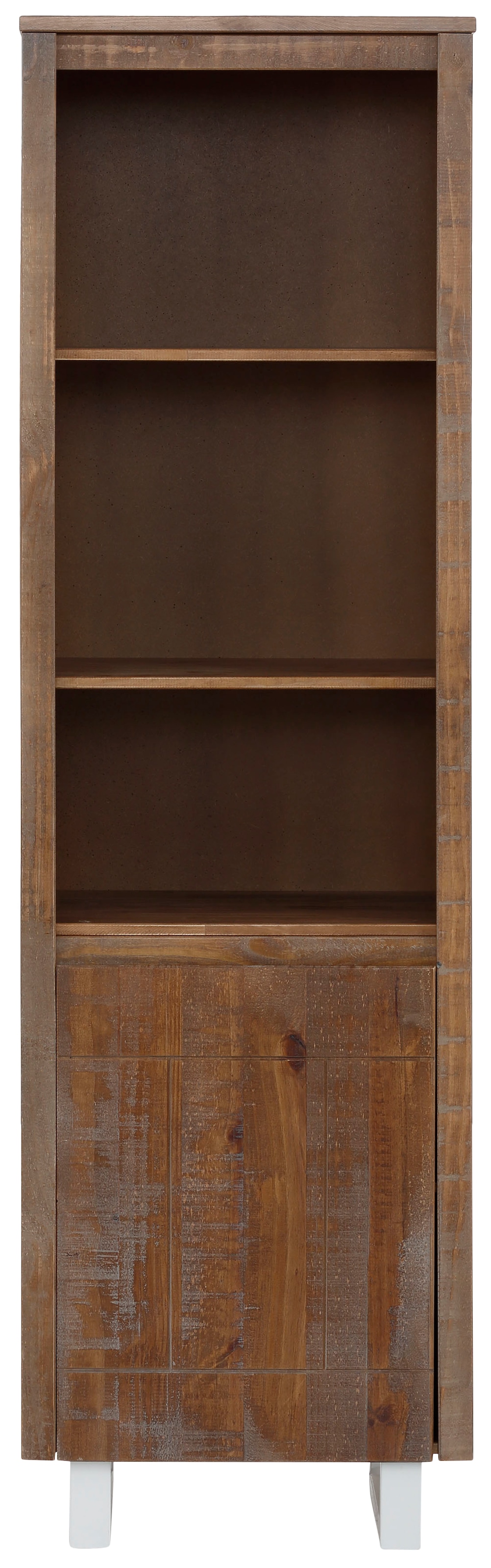 Home affaire Bücherregal »Lagos«, aus schönem massivem Kiefernholz,  grifflos, Breite 55 cm versandkostenfrei auf