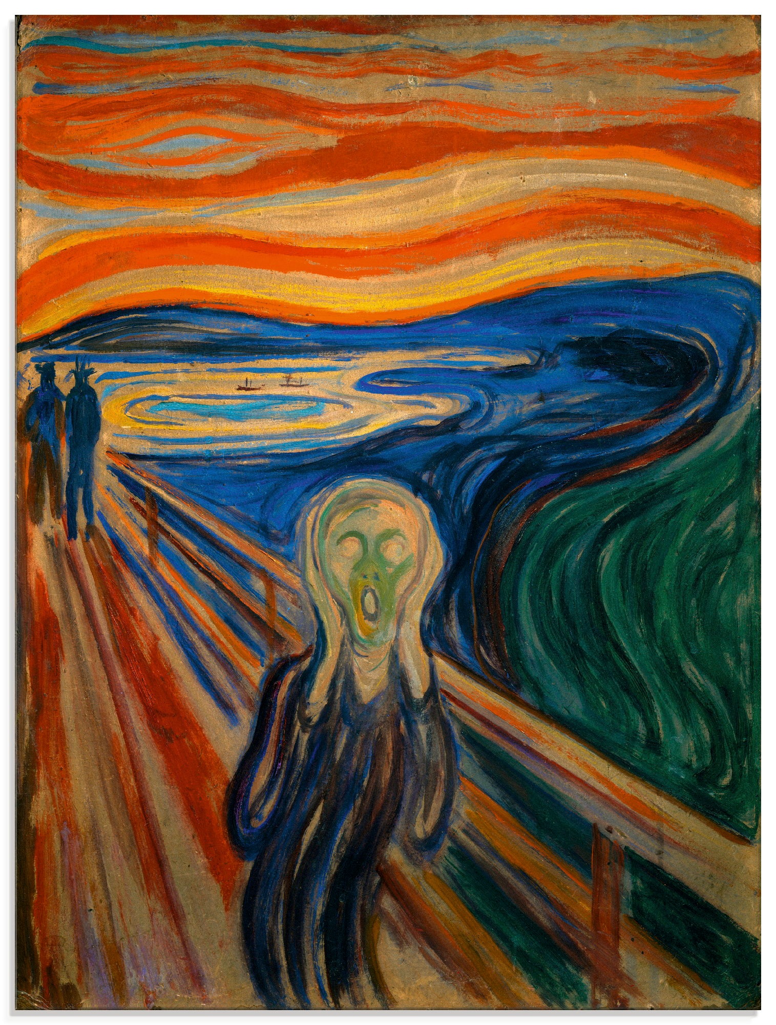 Image of Artland Glasbild »Der Schrei. 1893«, Mann, (1 St.) bei Ackermann Versand Schweiz