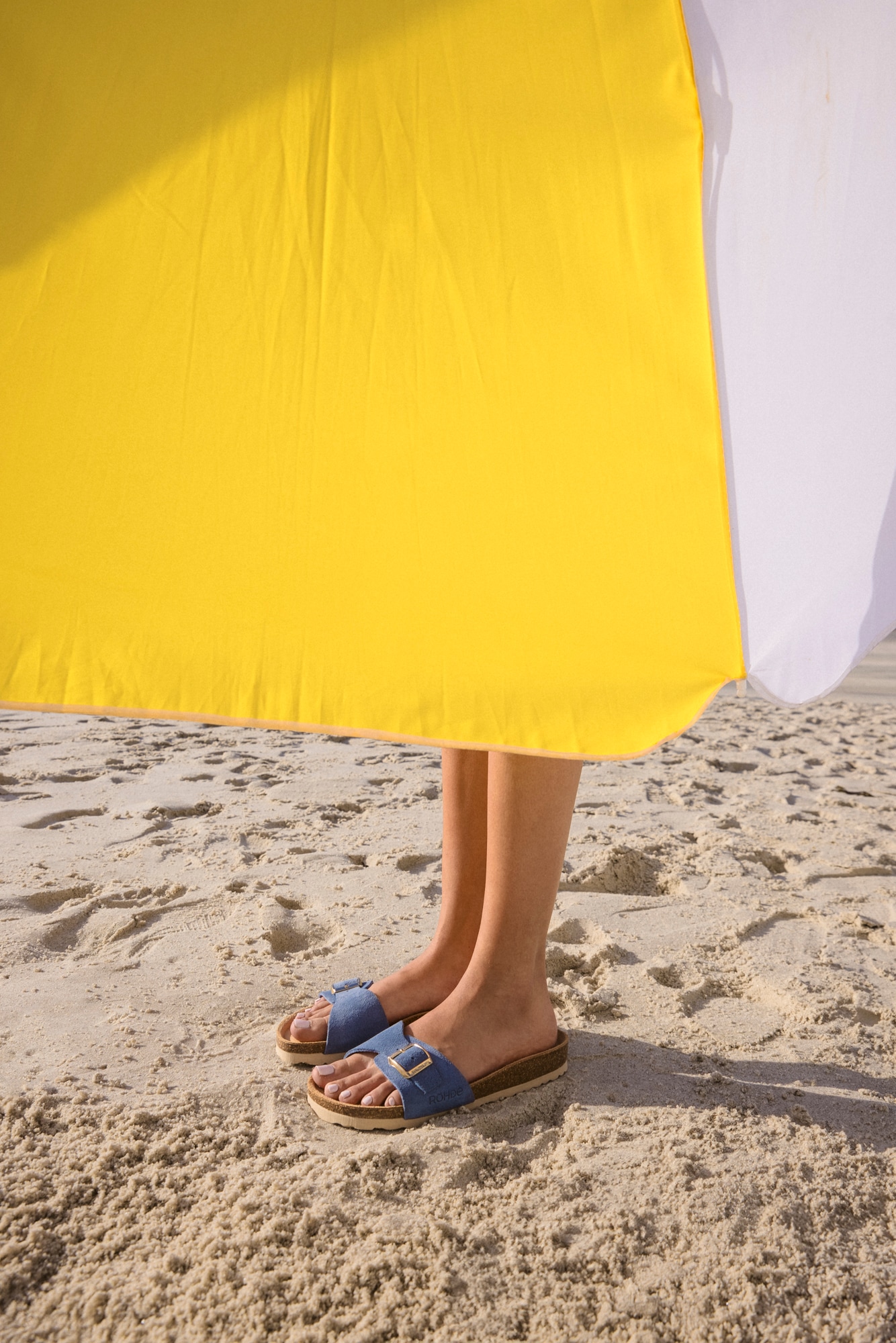 Rohde Pantolette  Sommerschuh, Schlappen mit vorgeformtem Softfussbett