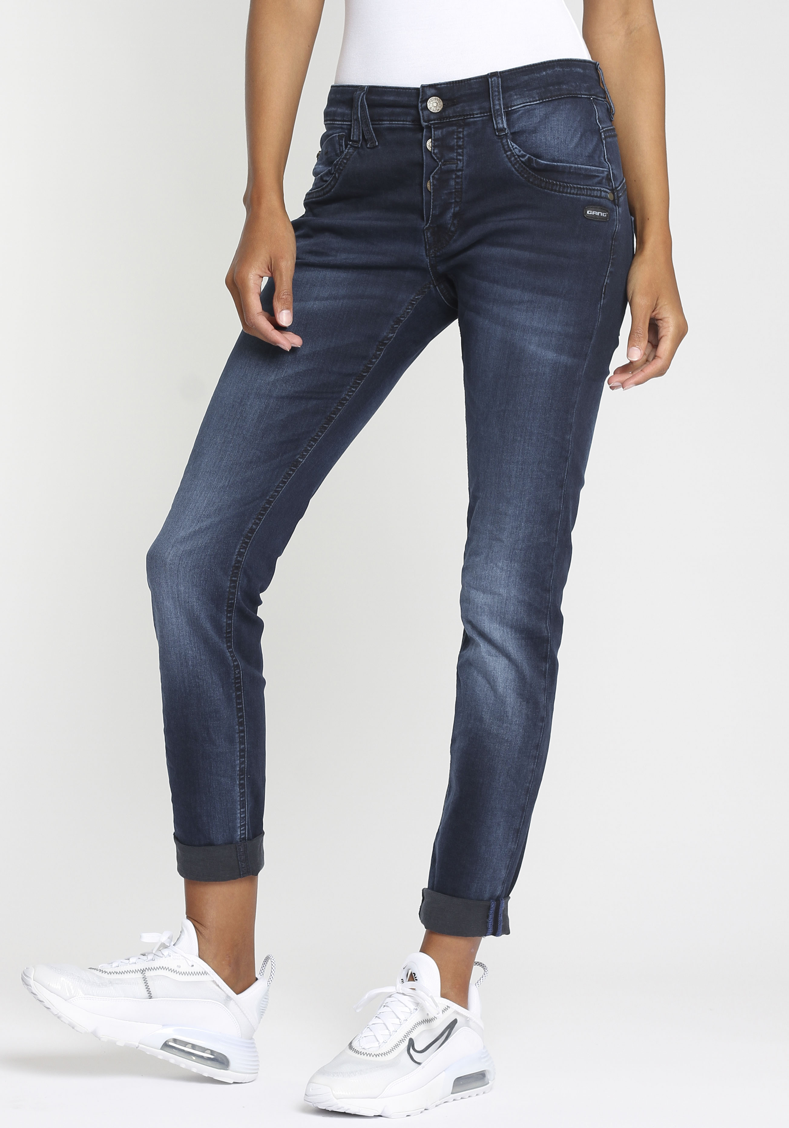 GANG Relax-fit-Jeans »94GERDA«, elastische Denimqualität für hohen Tragekomfort im Sale-Gang 1
