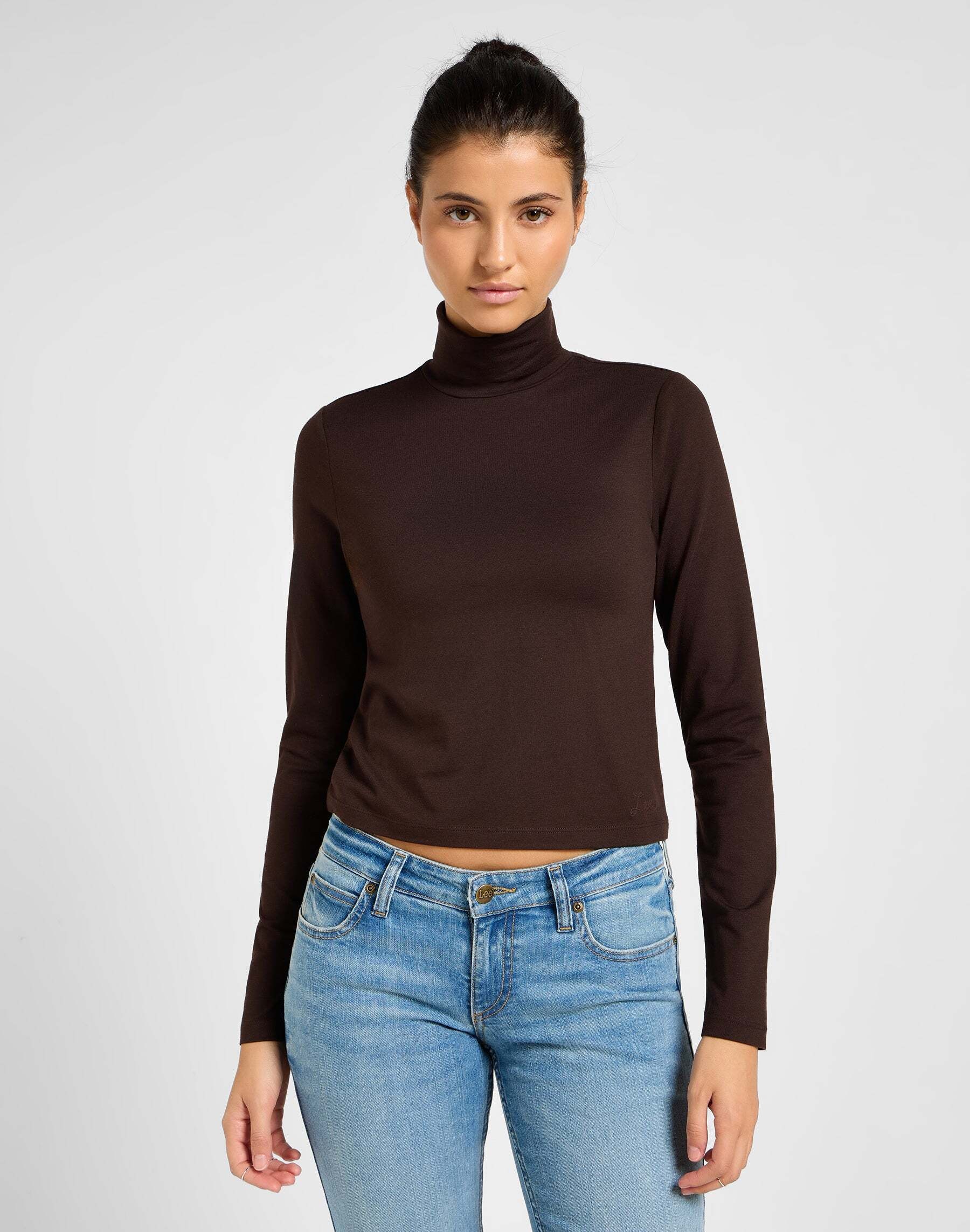 Longsweatshirt »LEE Langarmshirt Longsleeves Turtleneck«